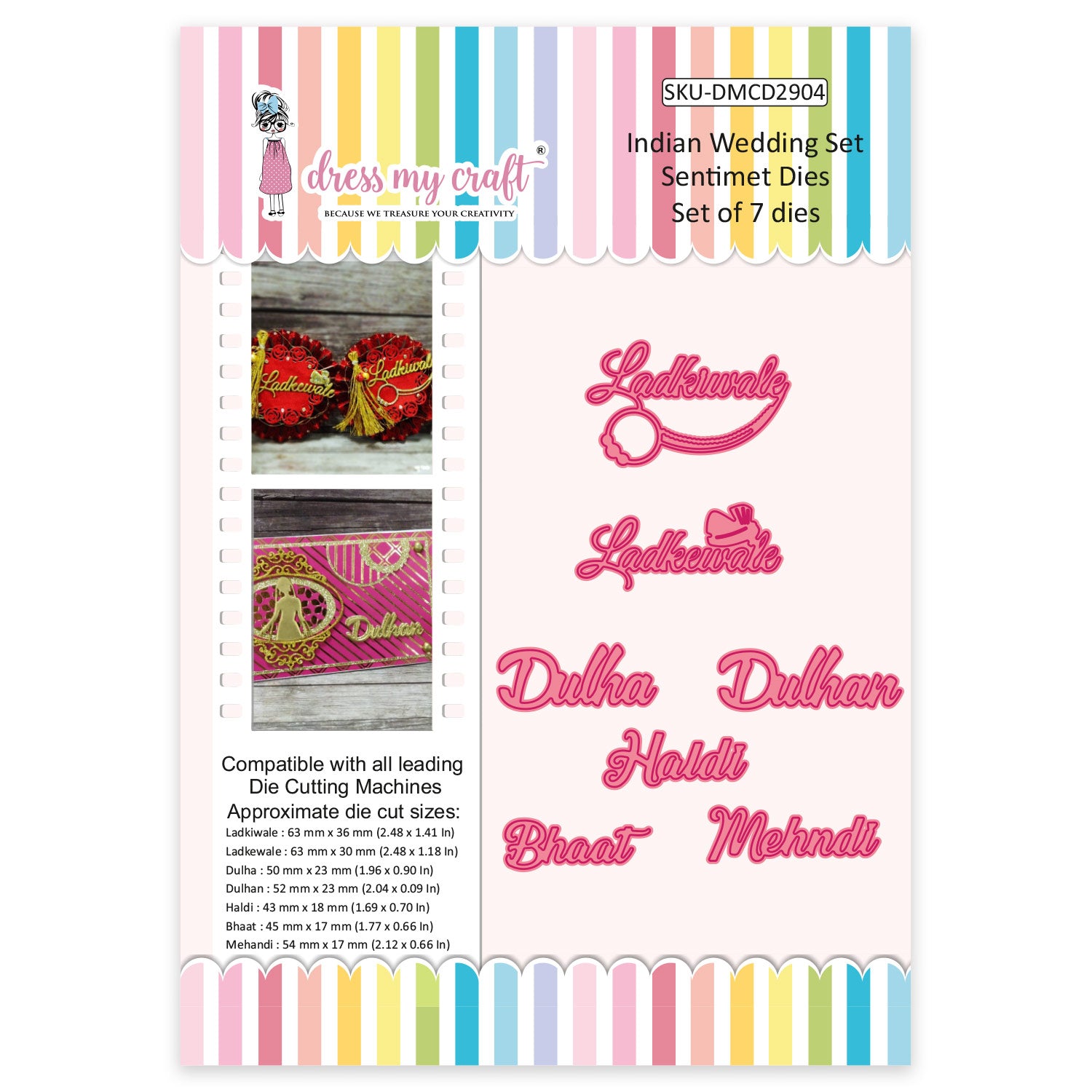 Indian Wedding set - Sentiment Dies