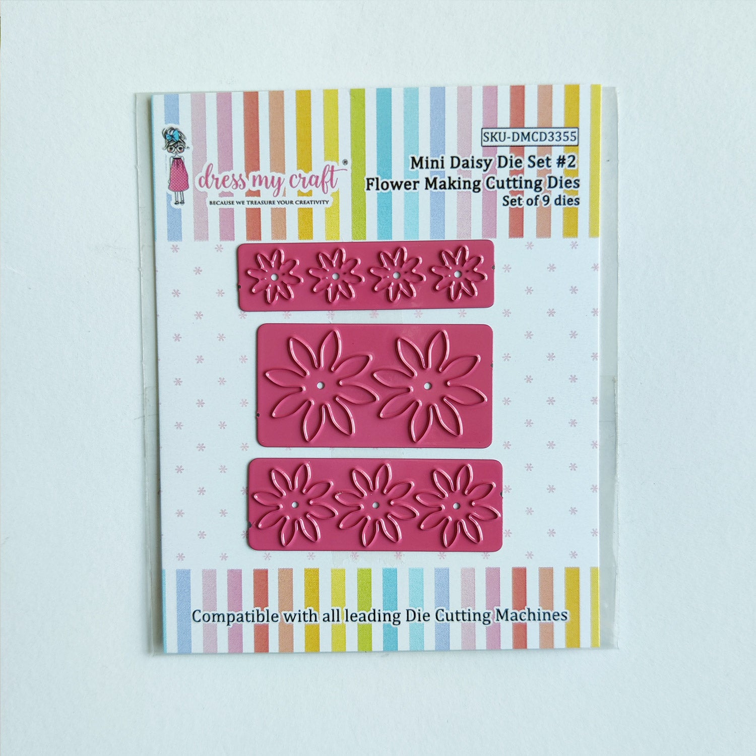 Mini Daisy Die Set #2 - Flower Making Cutting Dies