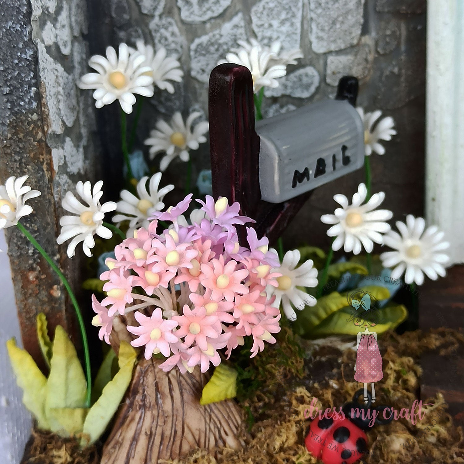 Mini Daisy Die Set #2 - Flower Making Cutting Dies