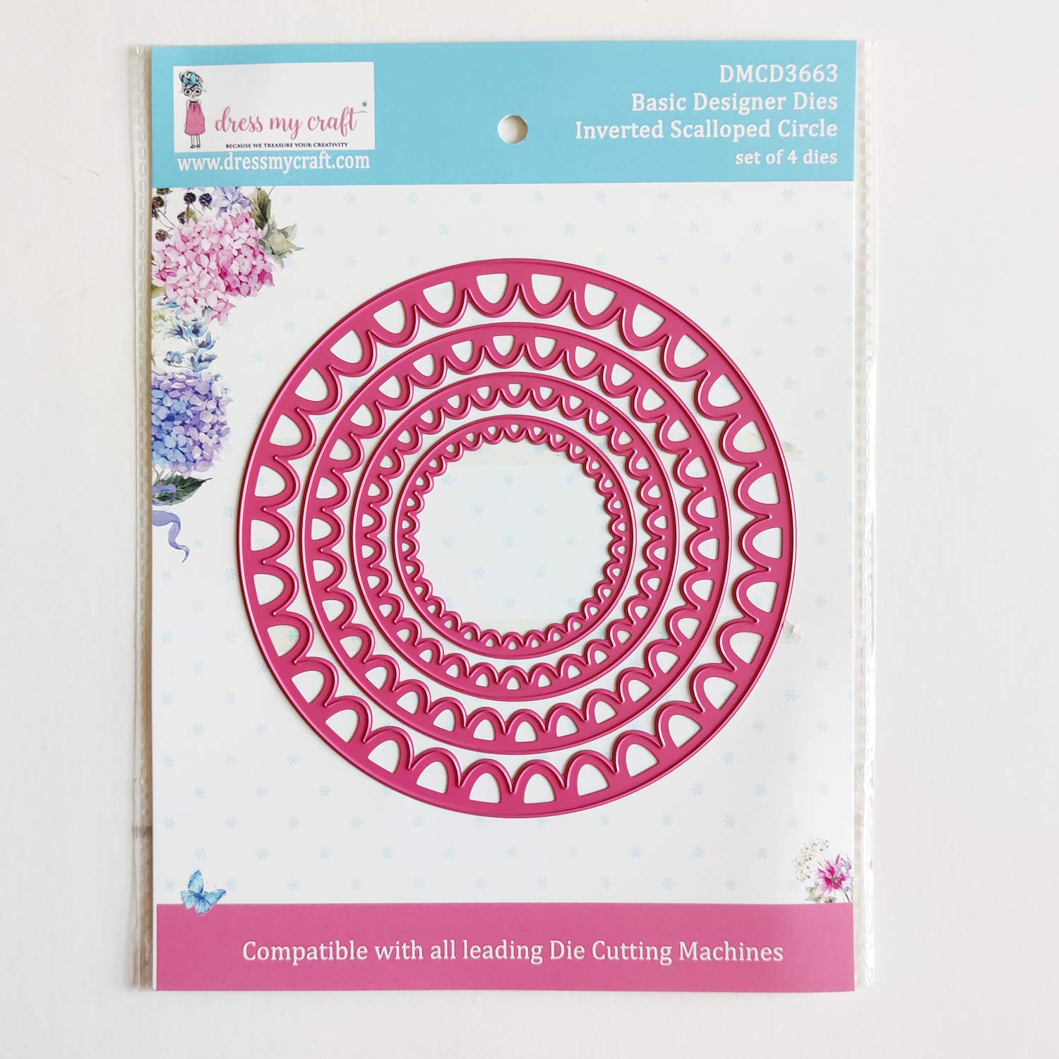 Inverted Scalloped Circle - Basic Designer Dies