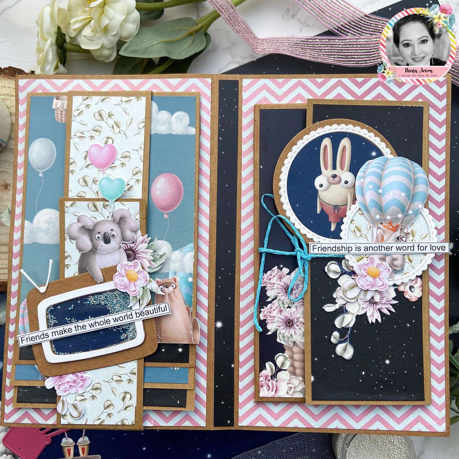 Stitched Scalloped Circle Frame LG - Basic Designer Die