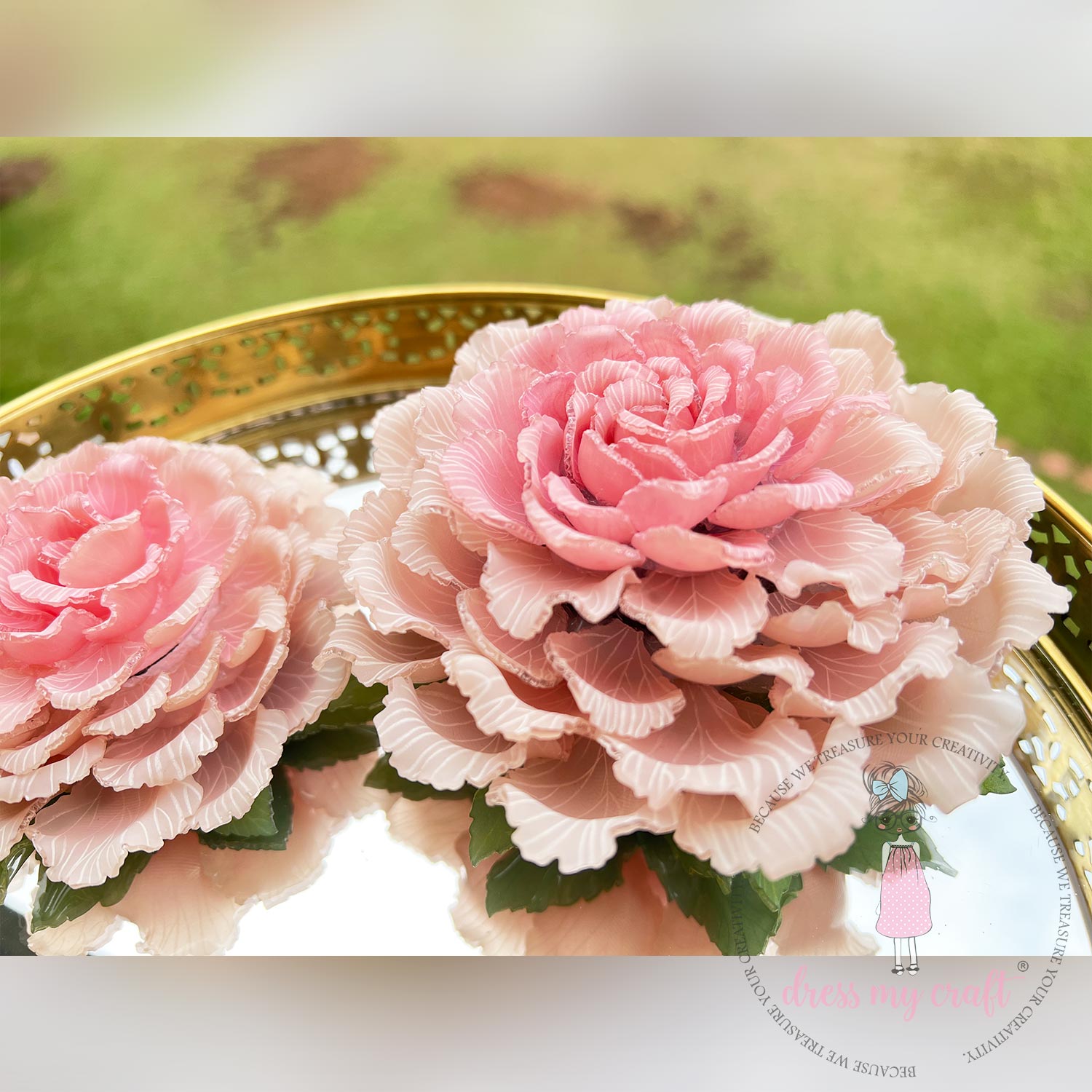 Rose Leaves Large - Flower Making Cutting Dies