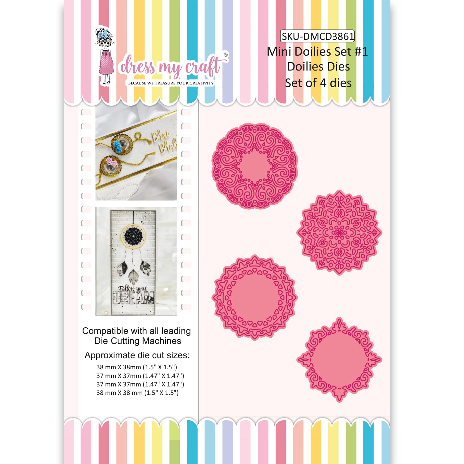 Mini Doilies Set #1 - Die