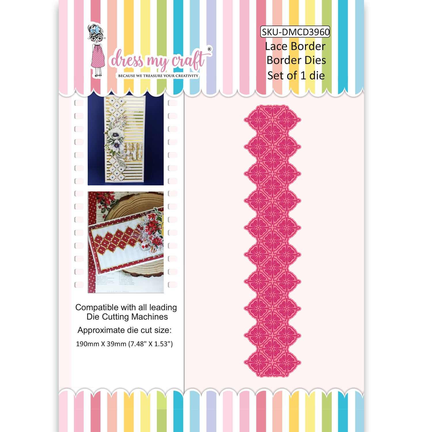 Lace Border - Border Die