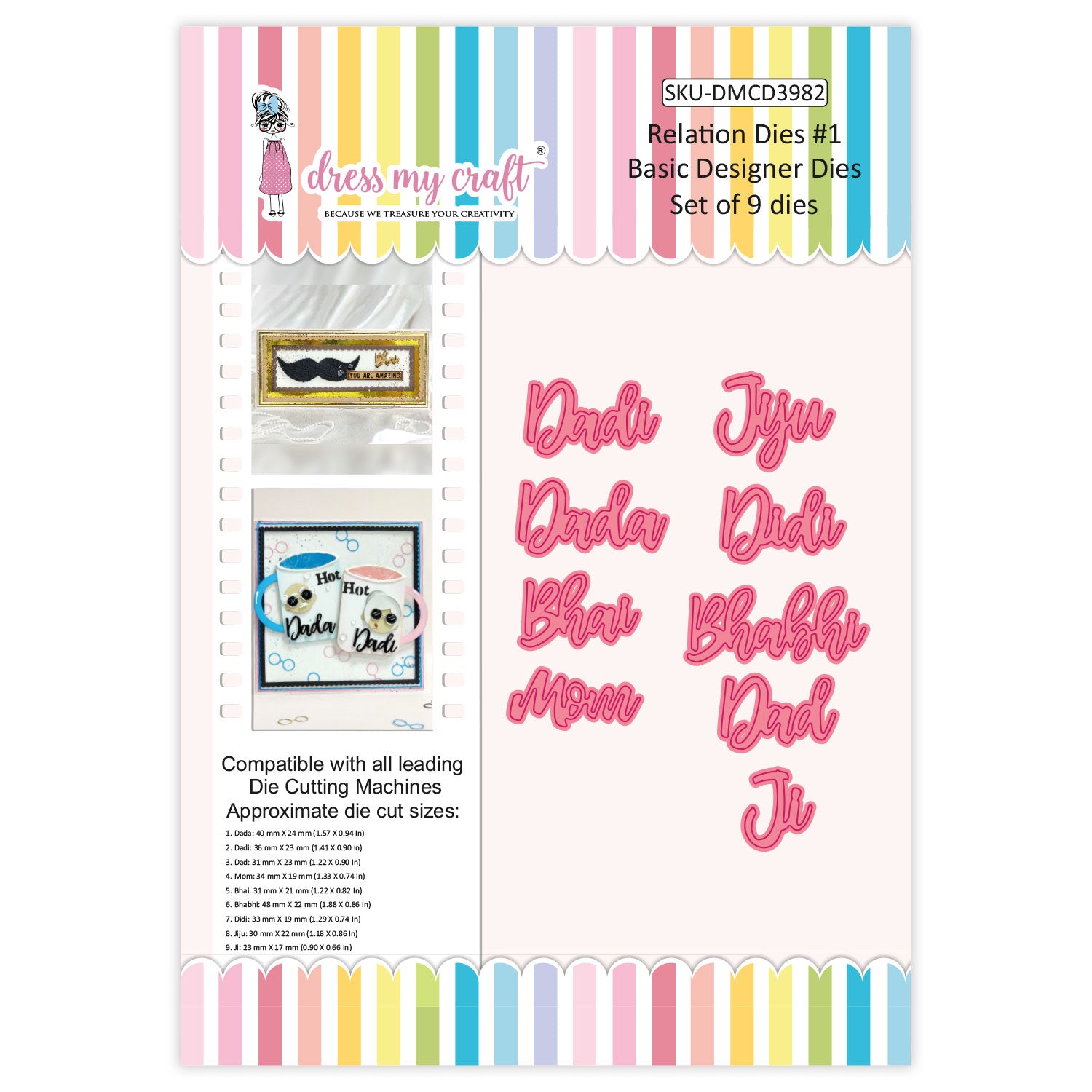 Relation Dies #1 - Basic Designer Dies