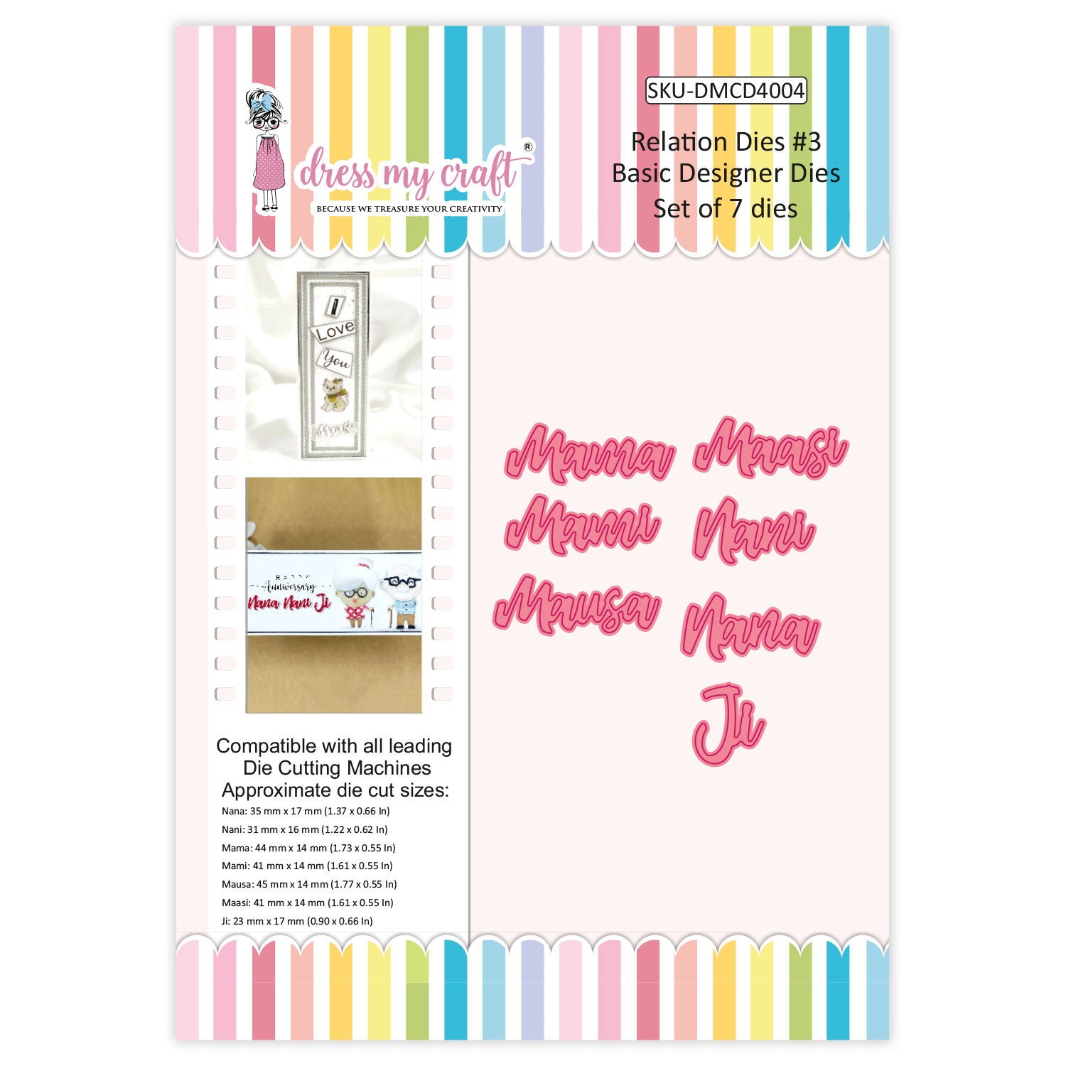 Relation Dies #3 - Basic Designer Dies