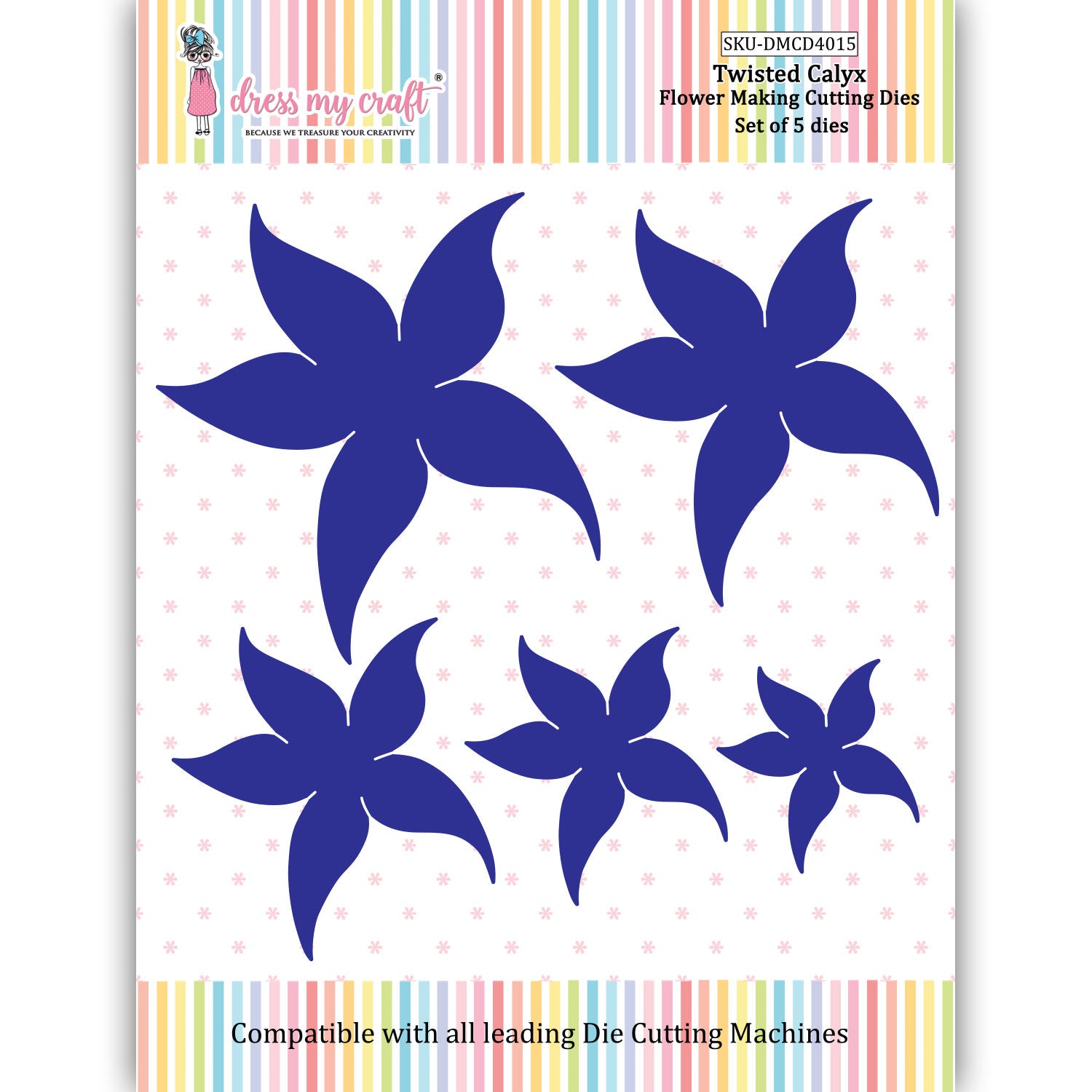 Twisted Calyx - Flower Making Cutting Dies