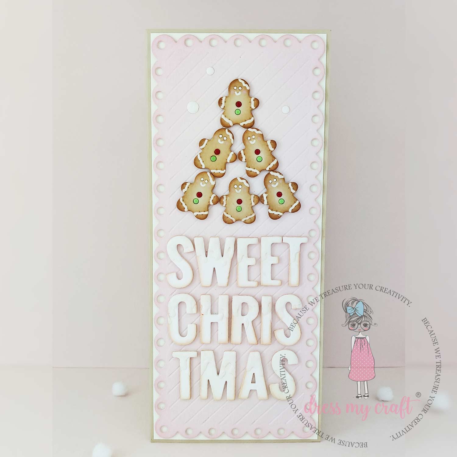 Beaded Circle Slimline Die