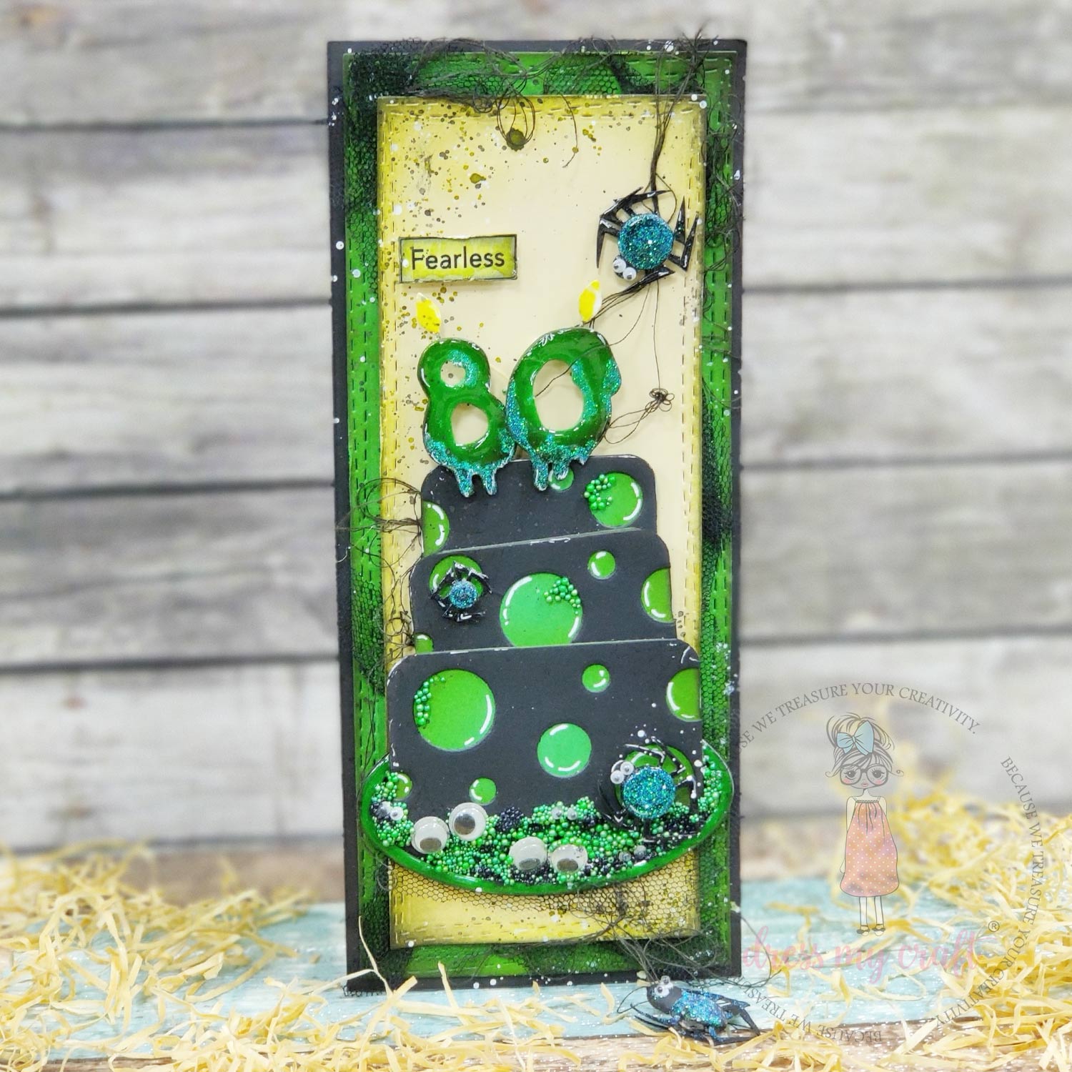 Rough Stitched Slimline Die