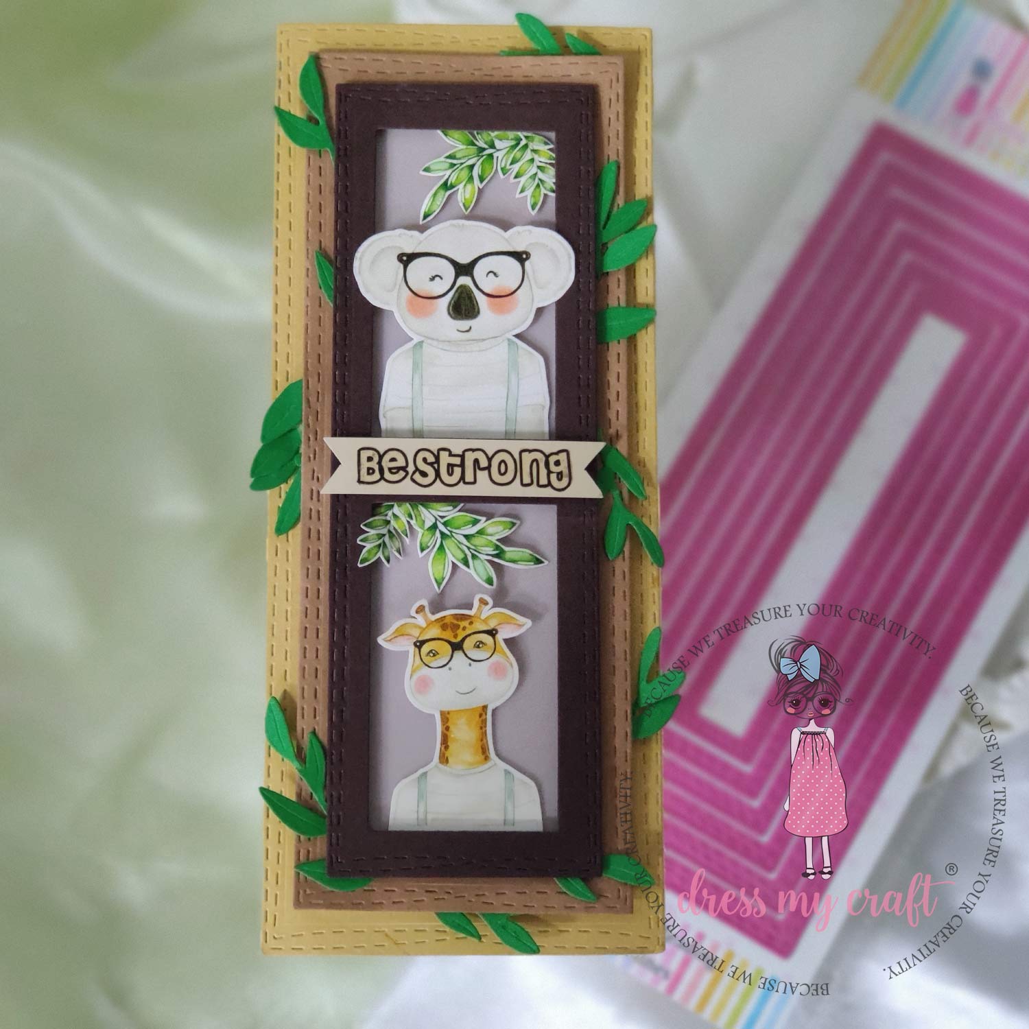 Rough Stitched Slimline Die