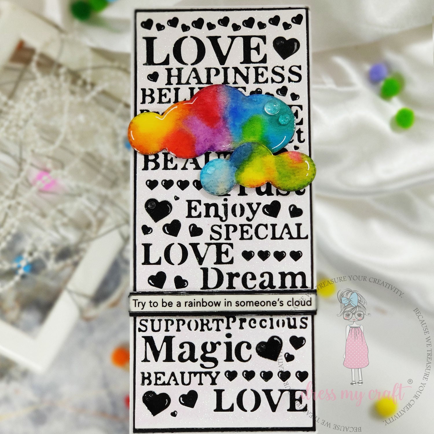 Sentiments Slimline Die