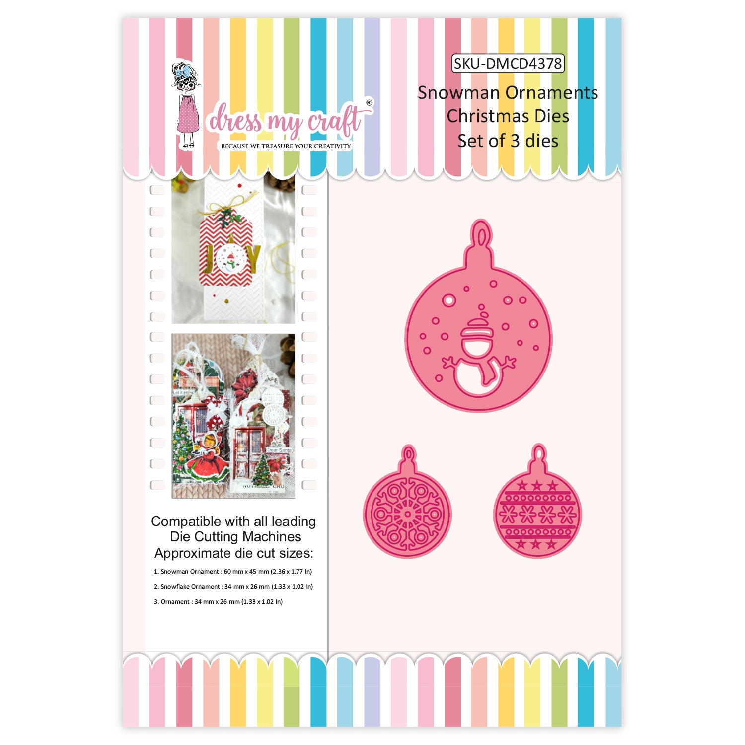 Snowman Ornaments - Christmas Dies