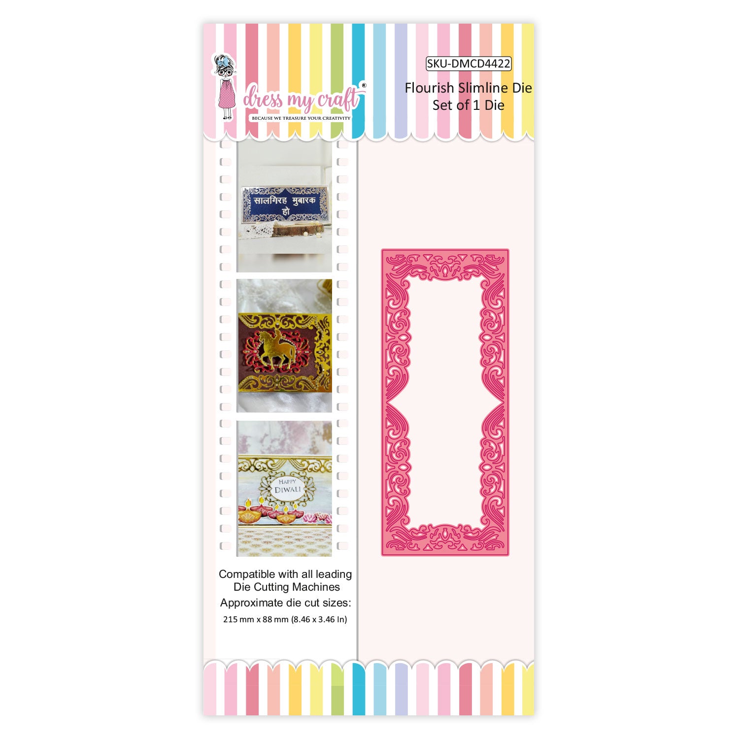 Flourish Slimline Die