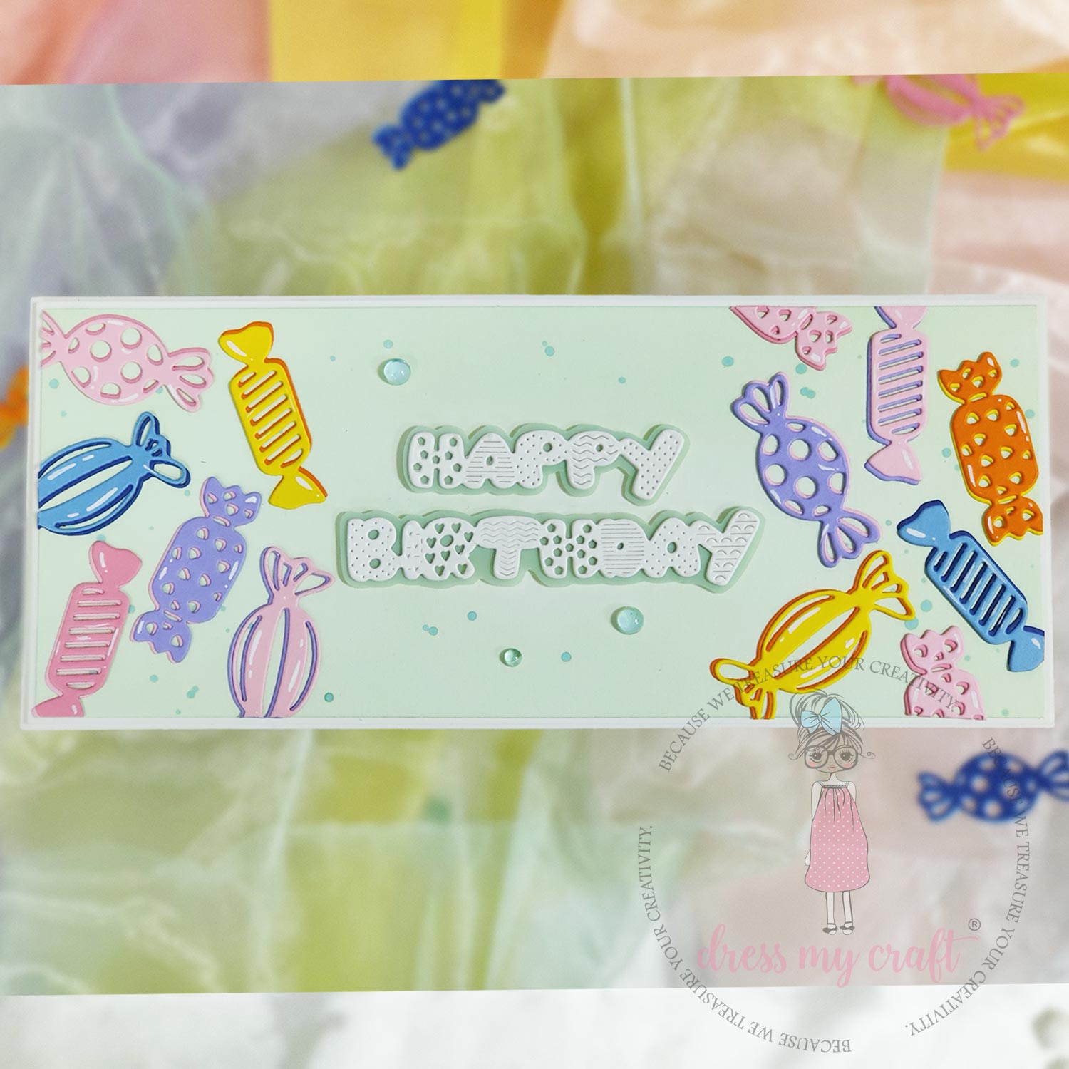 Cute Birthday - Basic Designer Die