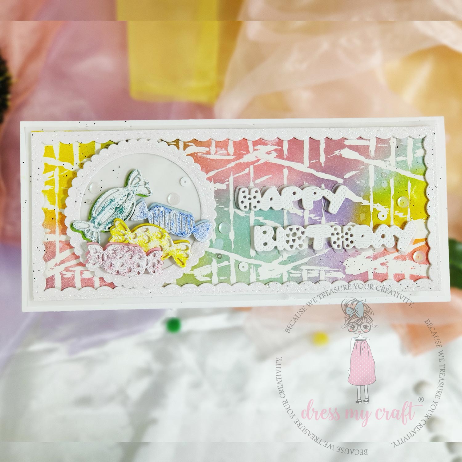 Cute Birthday - Basic Designer Die
