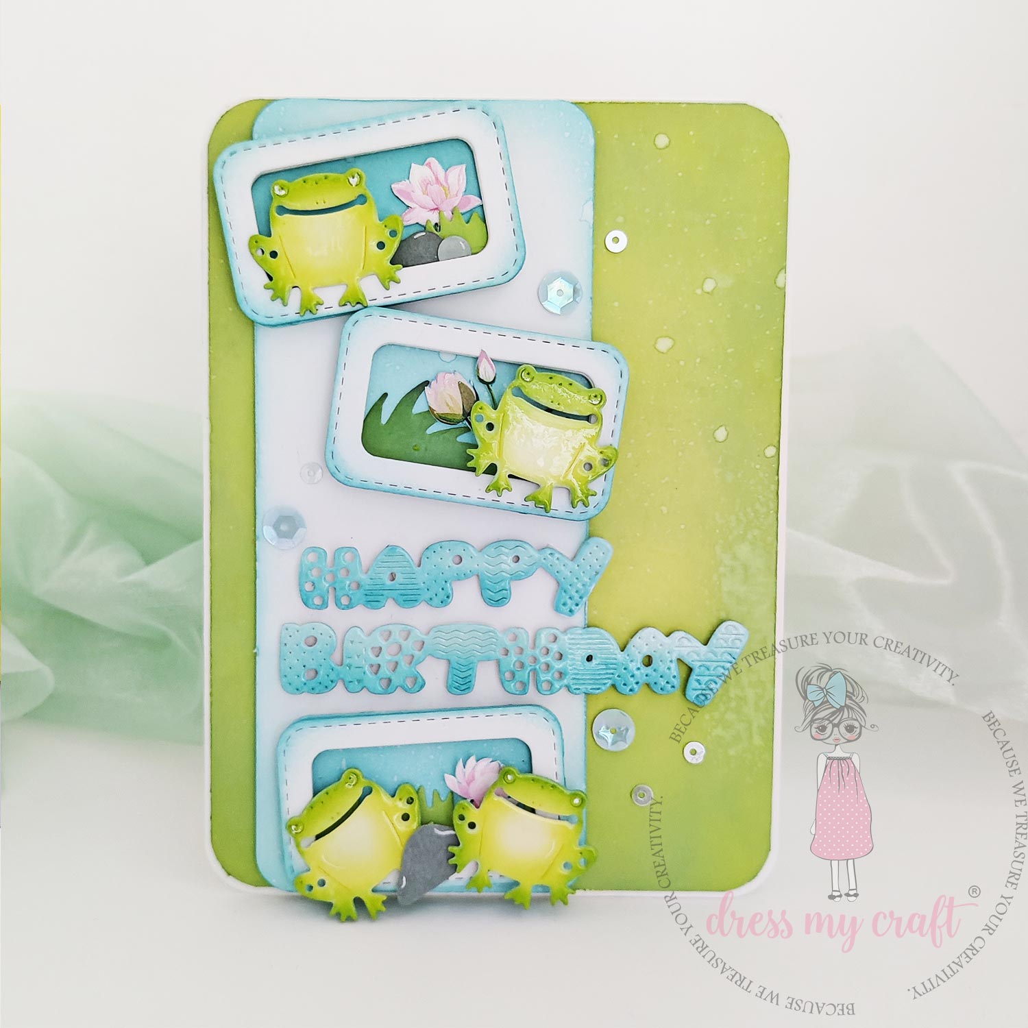 Cute Birthday - Basic Designer Die