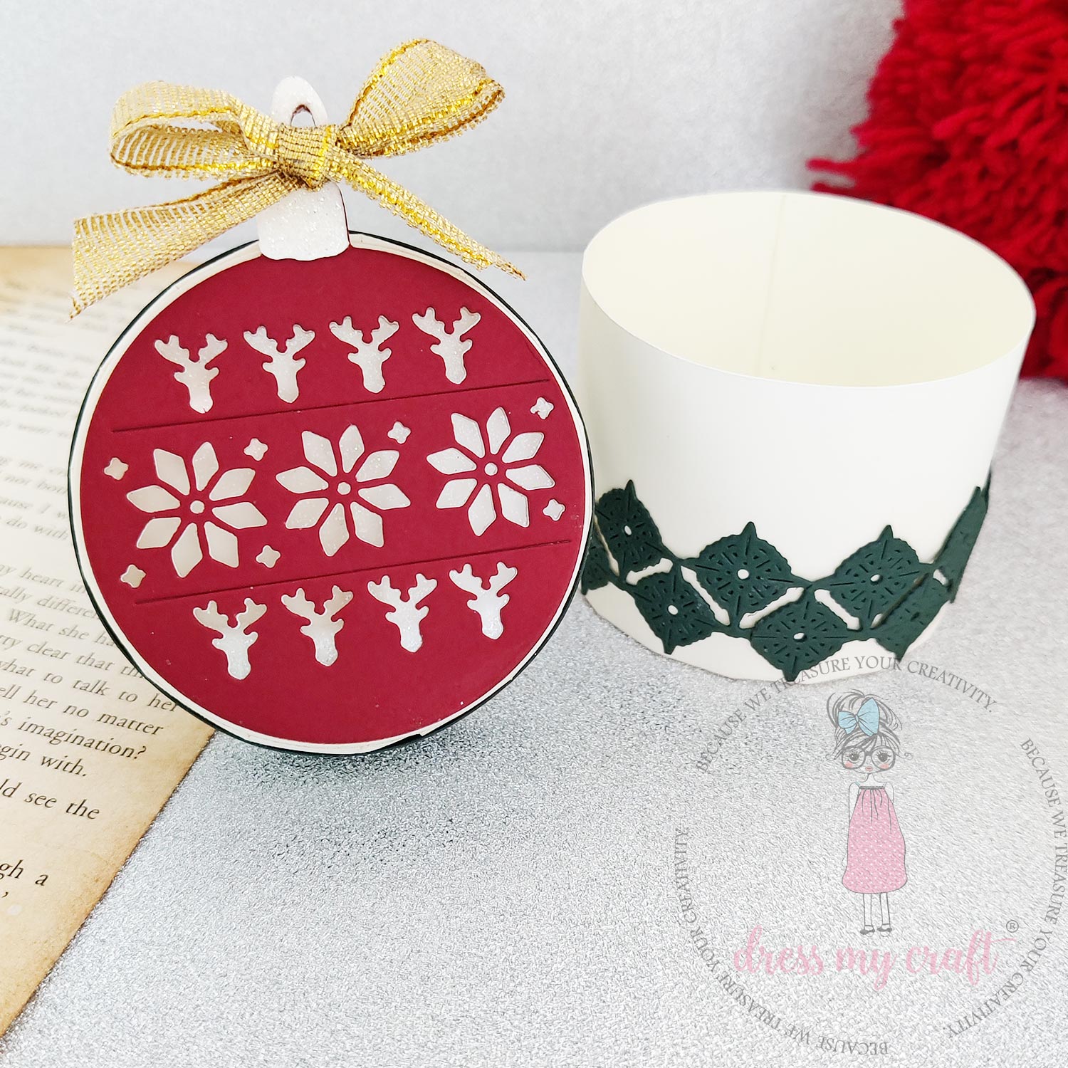 Knitted Christmas Ornaments - Christmas Dies