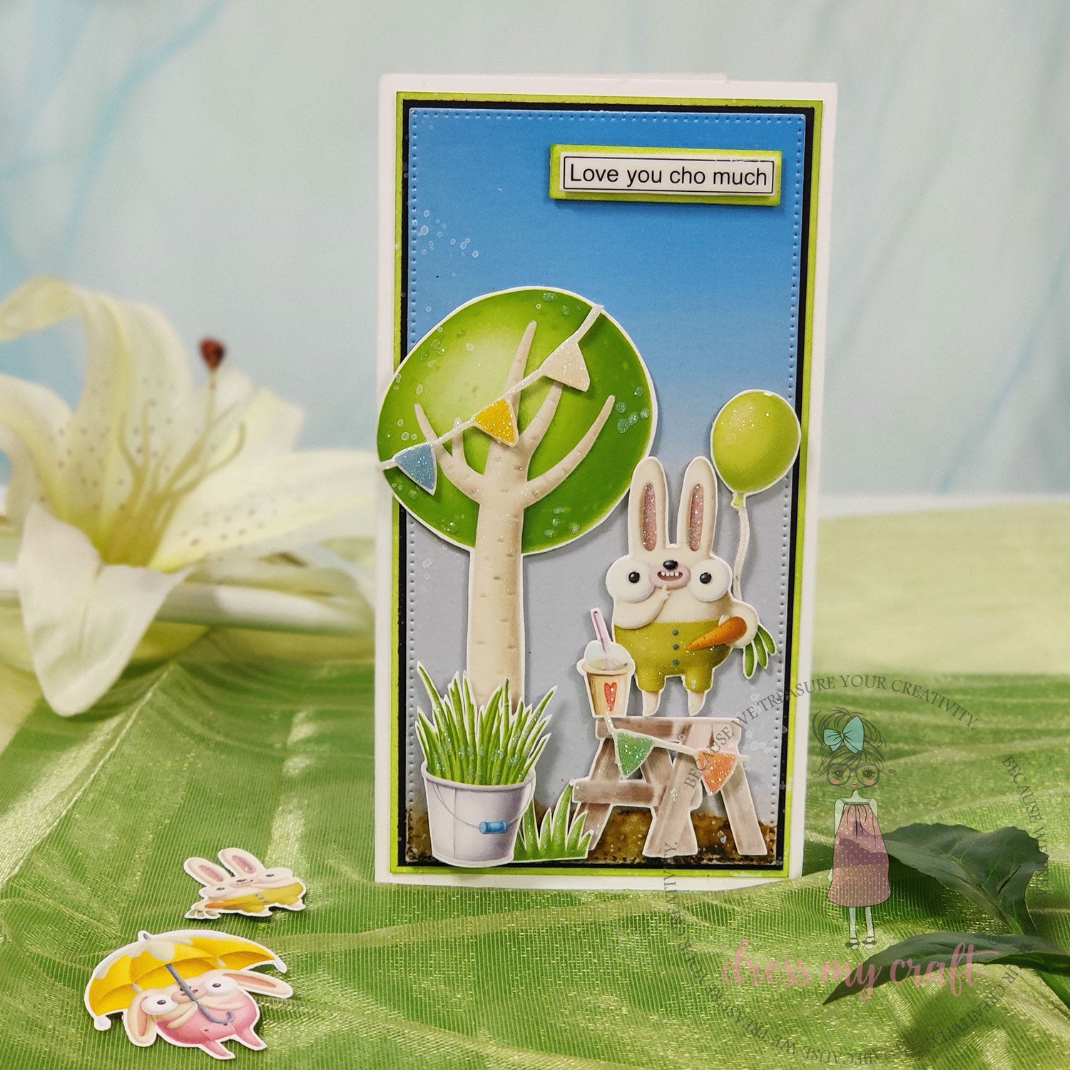 Mini Dotted Slimline Die