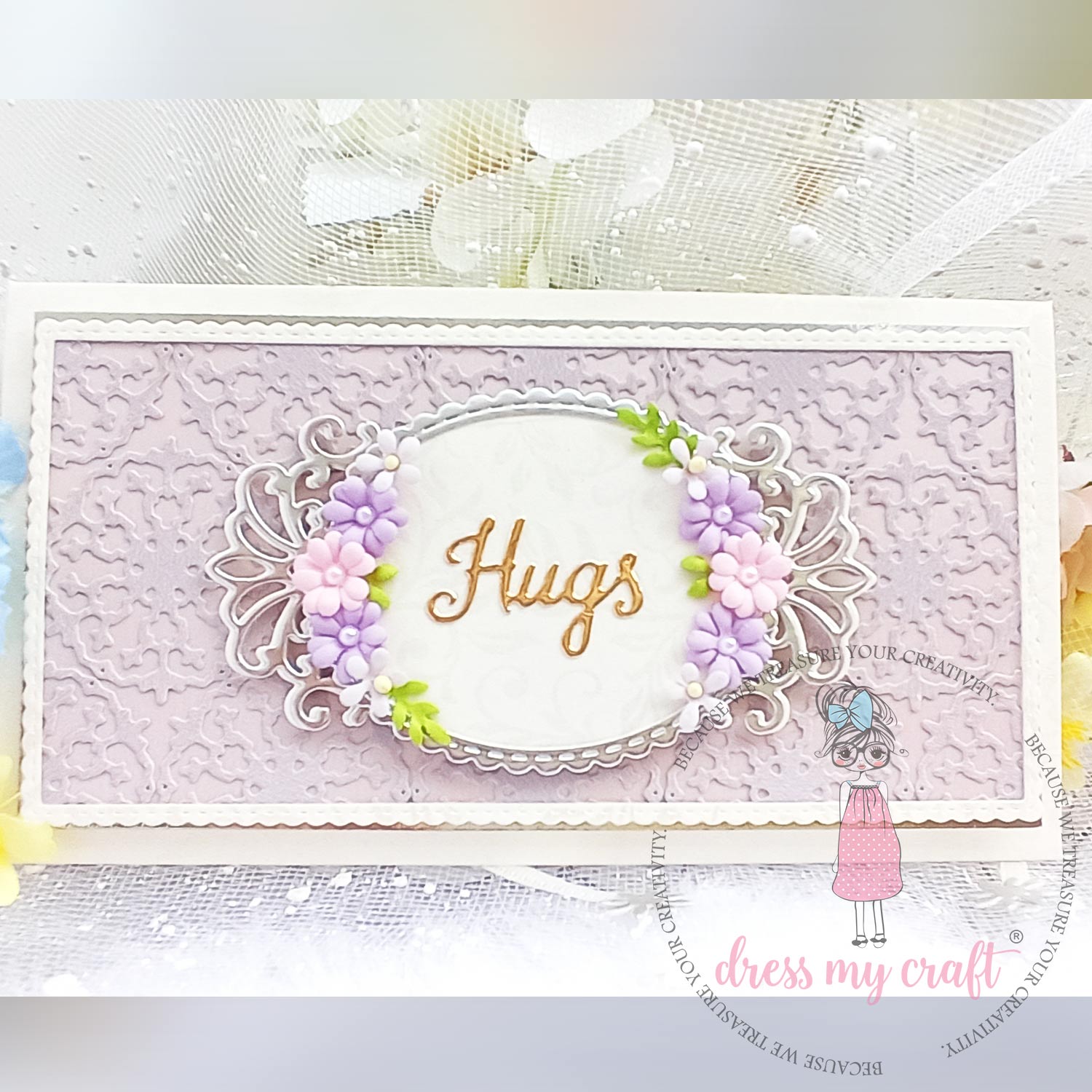 Mini Stitched Scalloped Frame Slimline Die