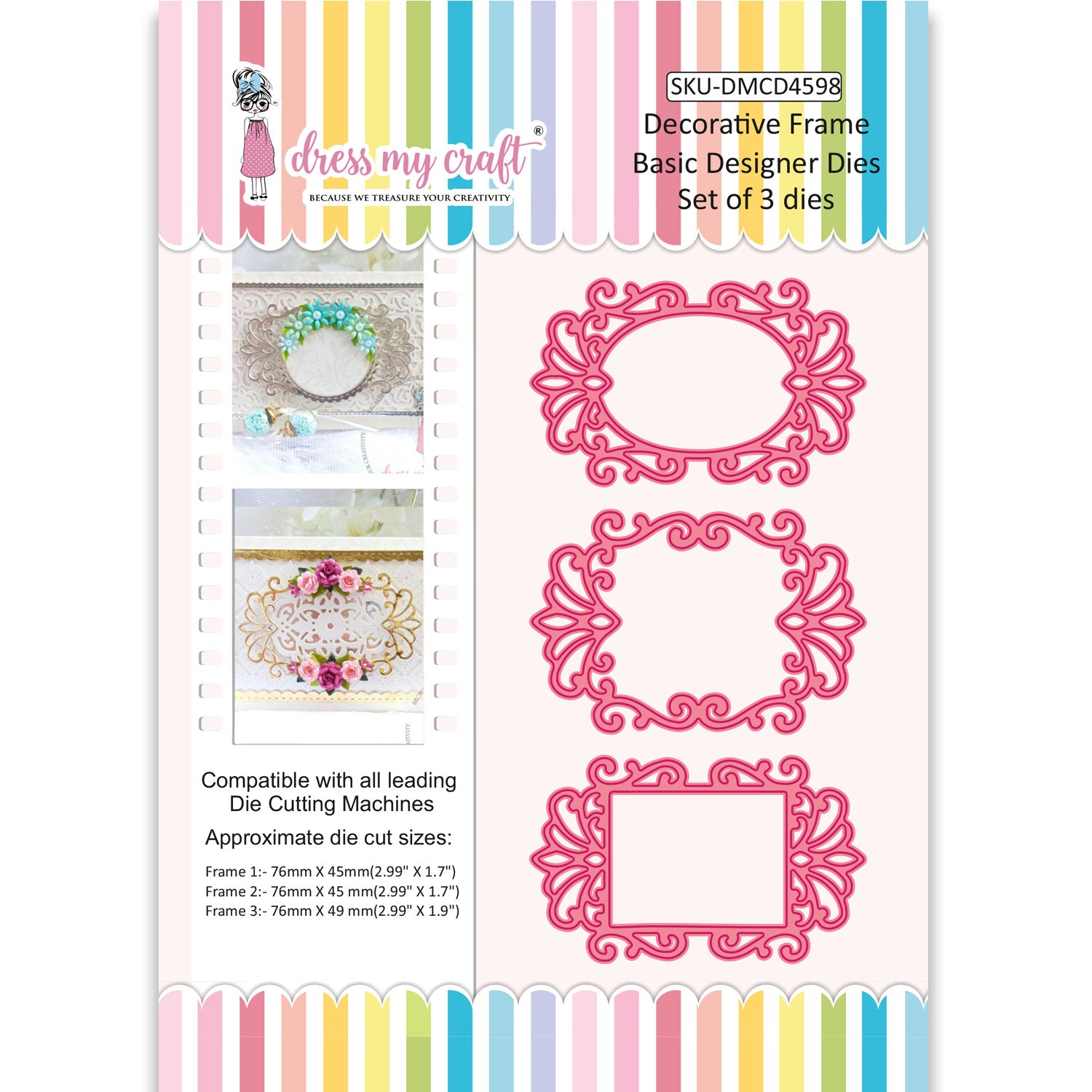 Decorative Frame - Basic Designer Dies