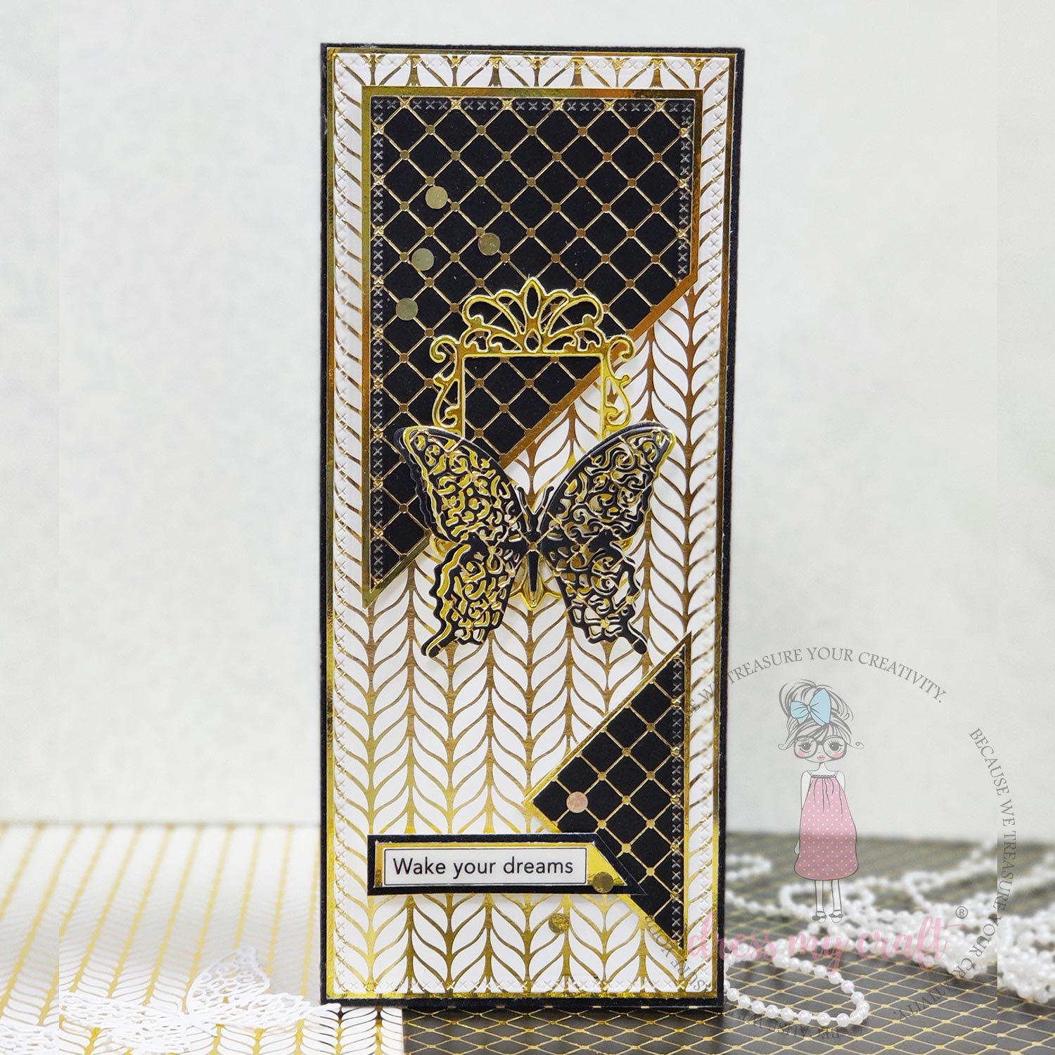 Lacey Butterflies - Basic Designer Die