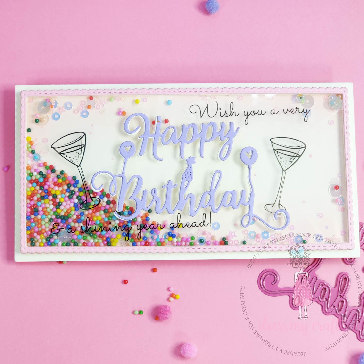 Decorative Birthday - Basic Designer Dies