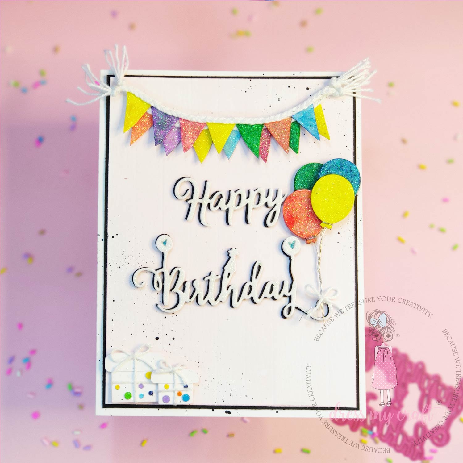 Decorative Birthday - Basic Designer Dies