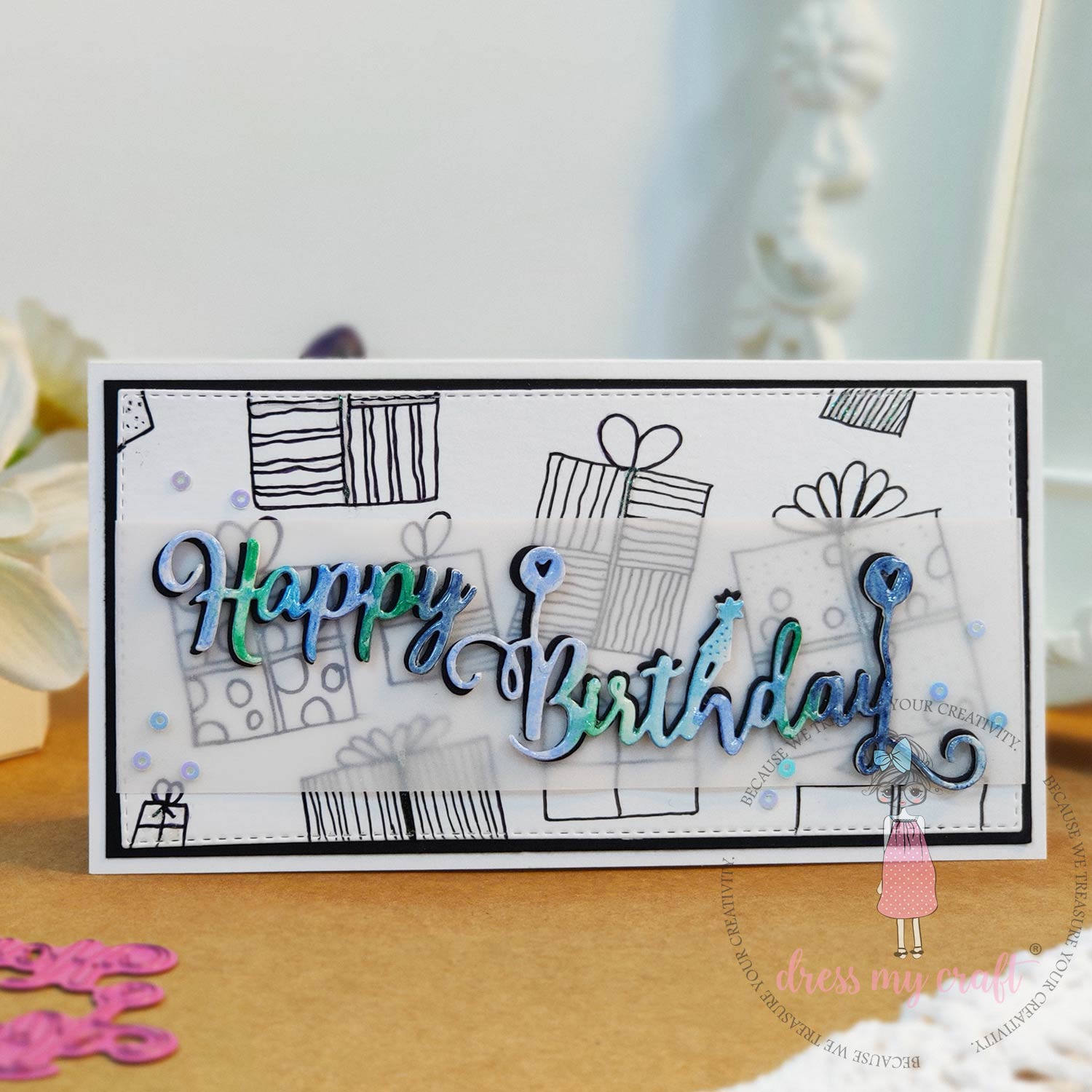 Decorative Birthday - Basic Designer Dies