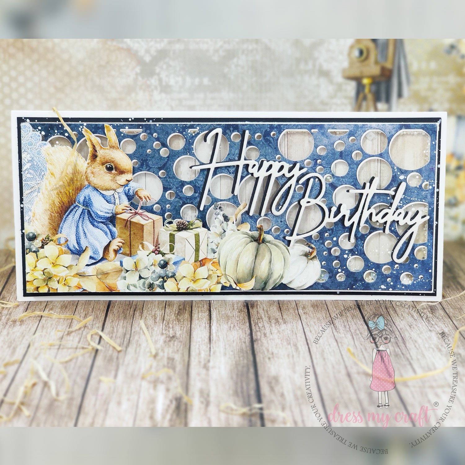 Fancy Birthday - Basic Designer Dies