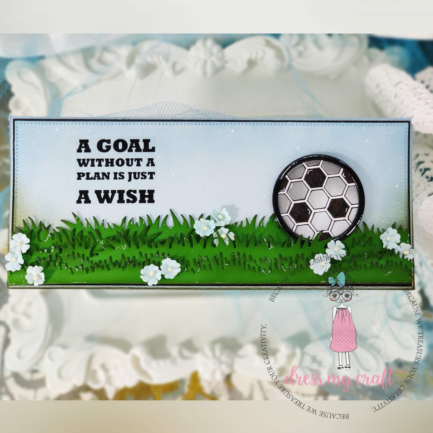 Grass Borders & Frog - Border Die