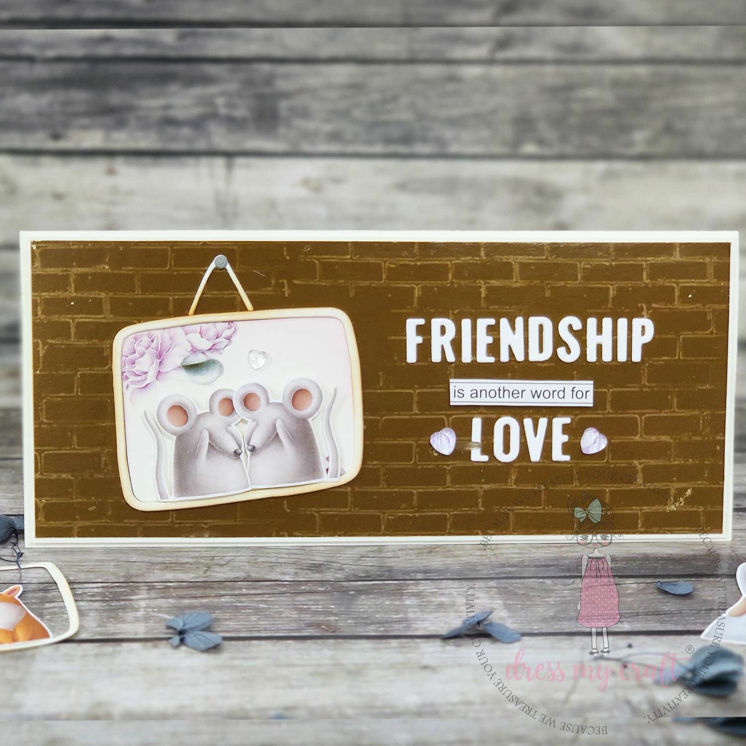 Cute Frame With 2 Clouds - Basic Designer Dies