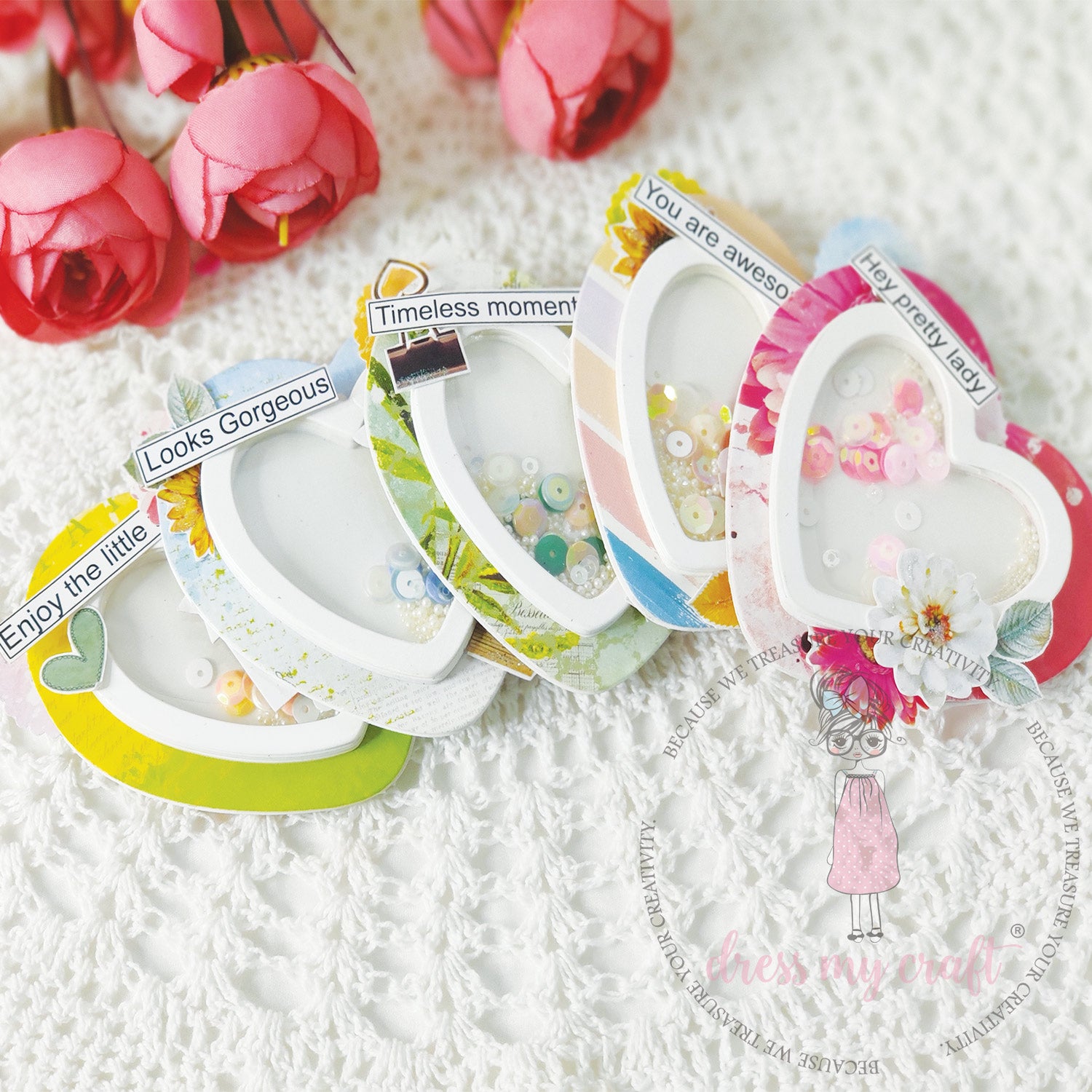 Cute Heart Frame - Basic Designer Dies