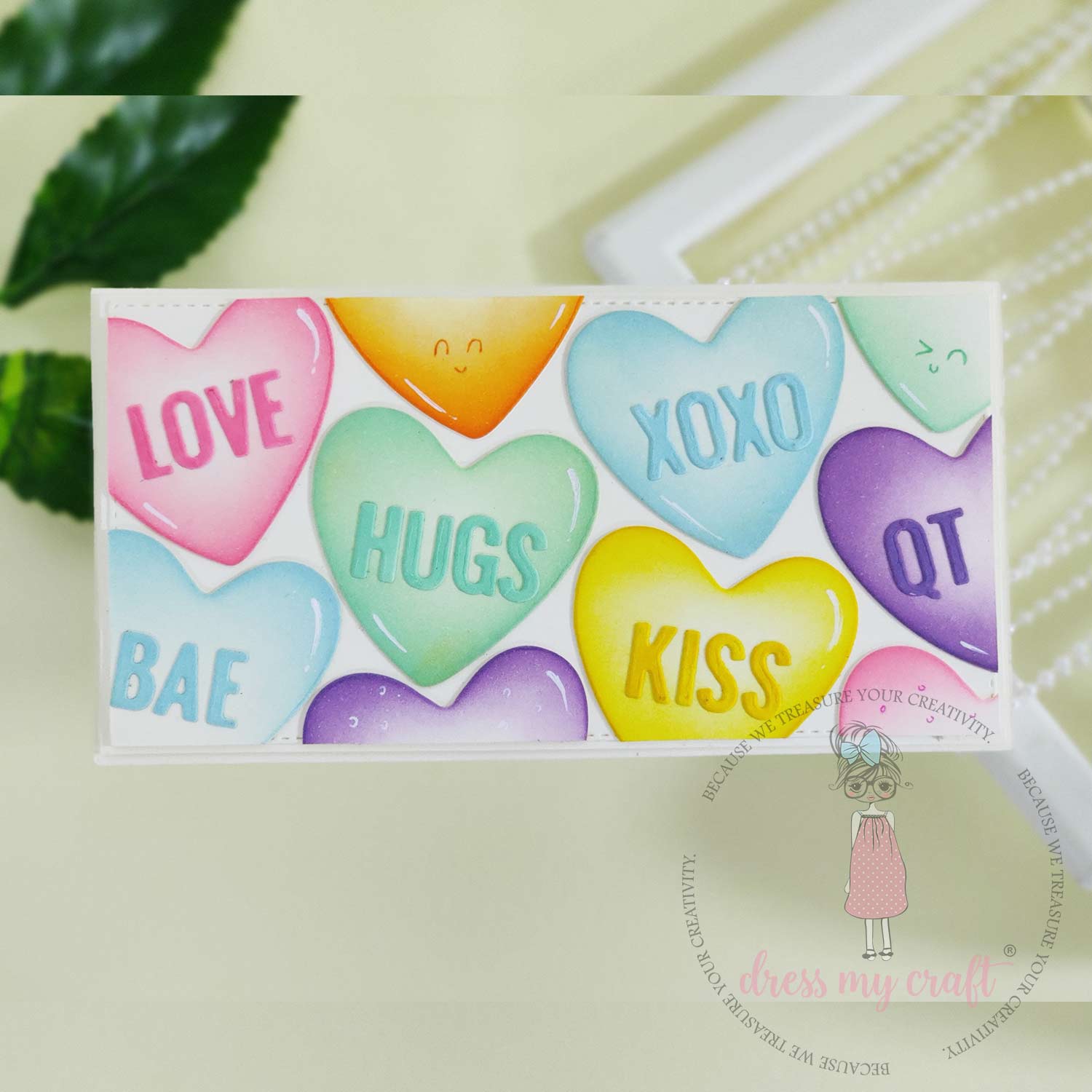 Cute Heart Frame - Basic Designer Dies