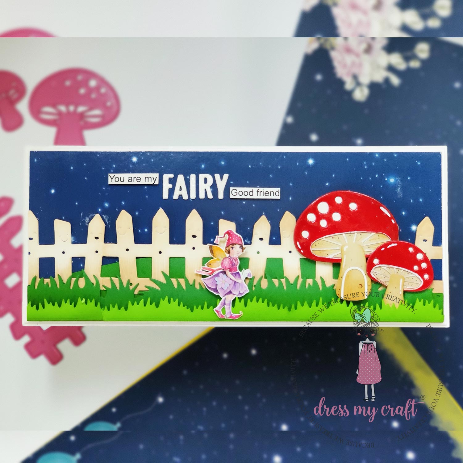 Smiling Fence - Border Die