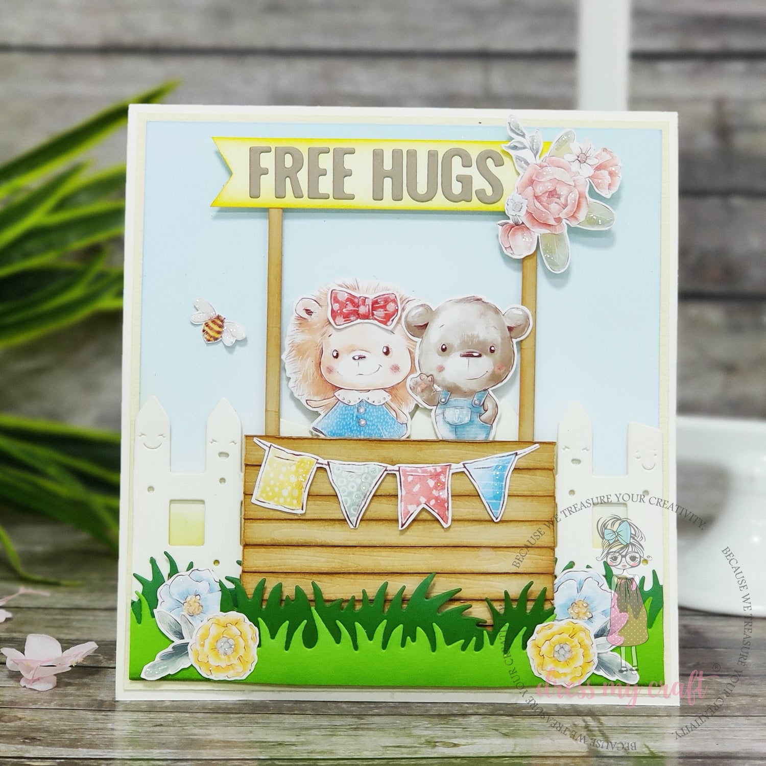 Smiling Fence - Border Die