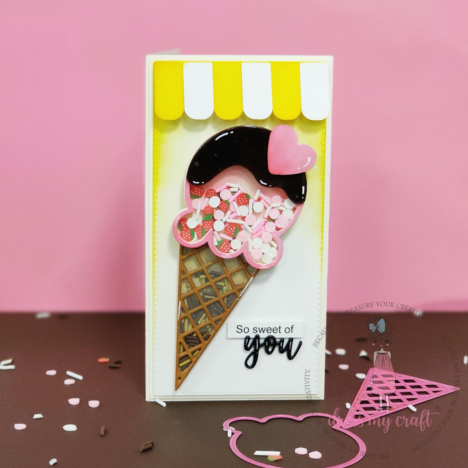 Ice Cream Cone - Shaker Die