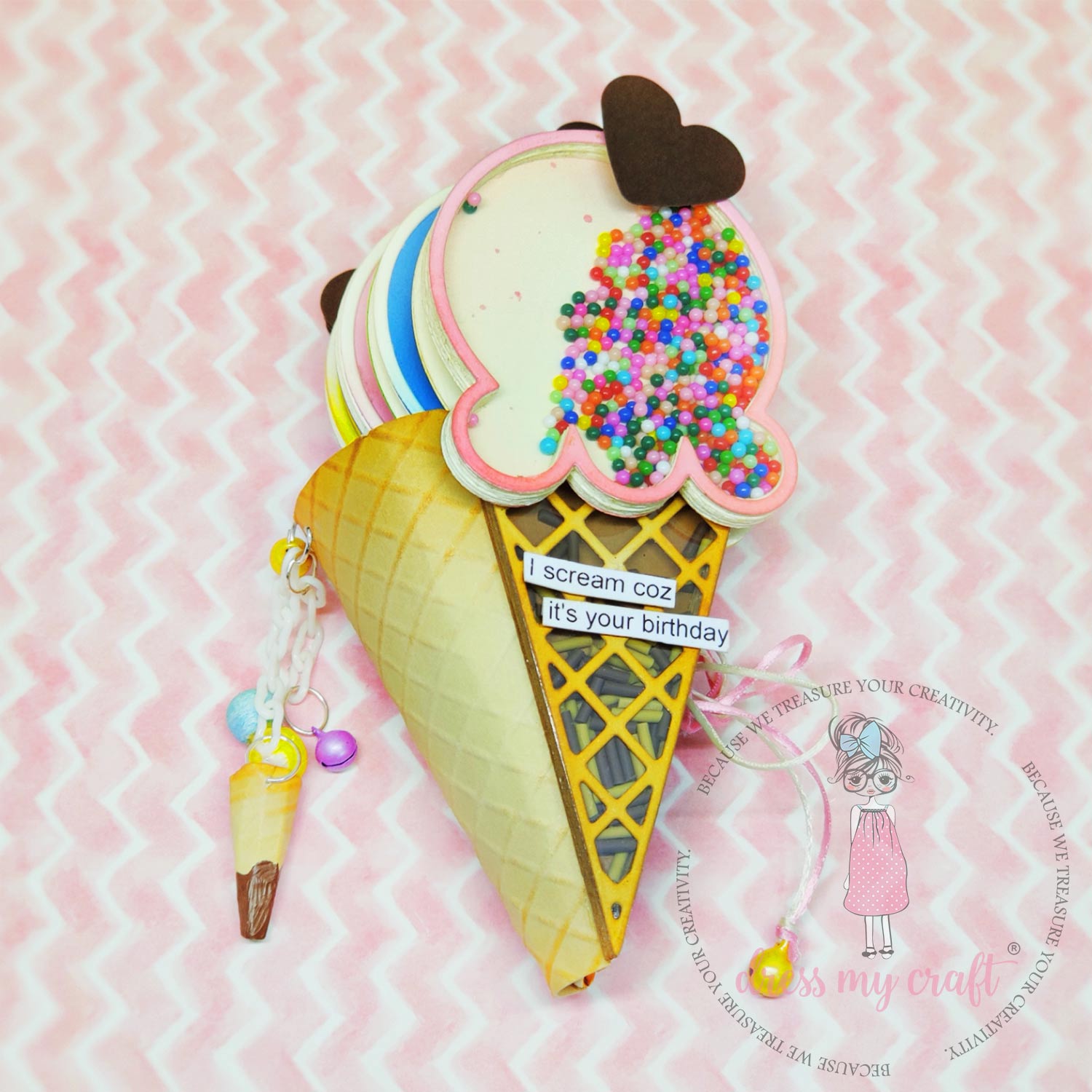 Ice Cream Cone - Shaker Die