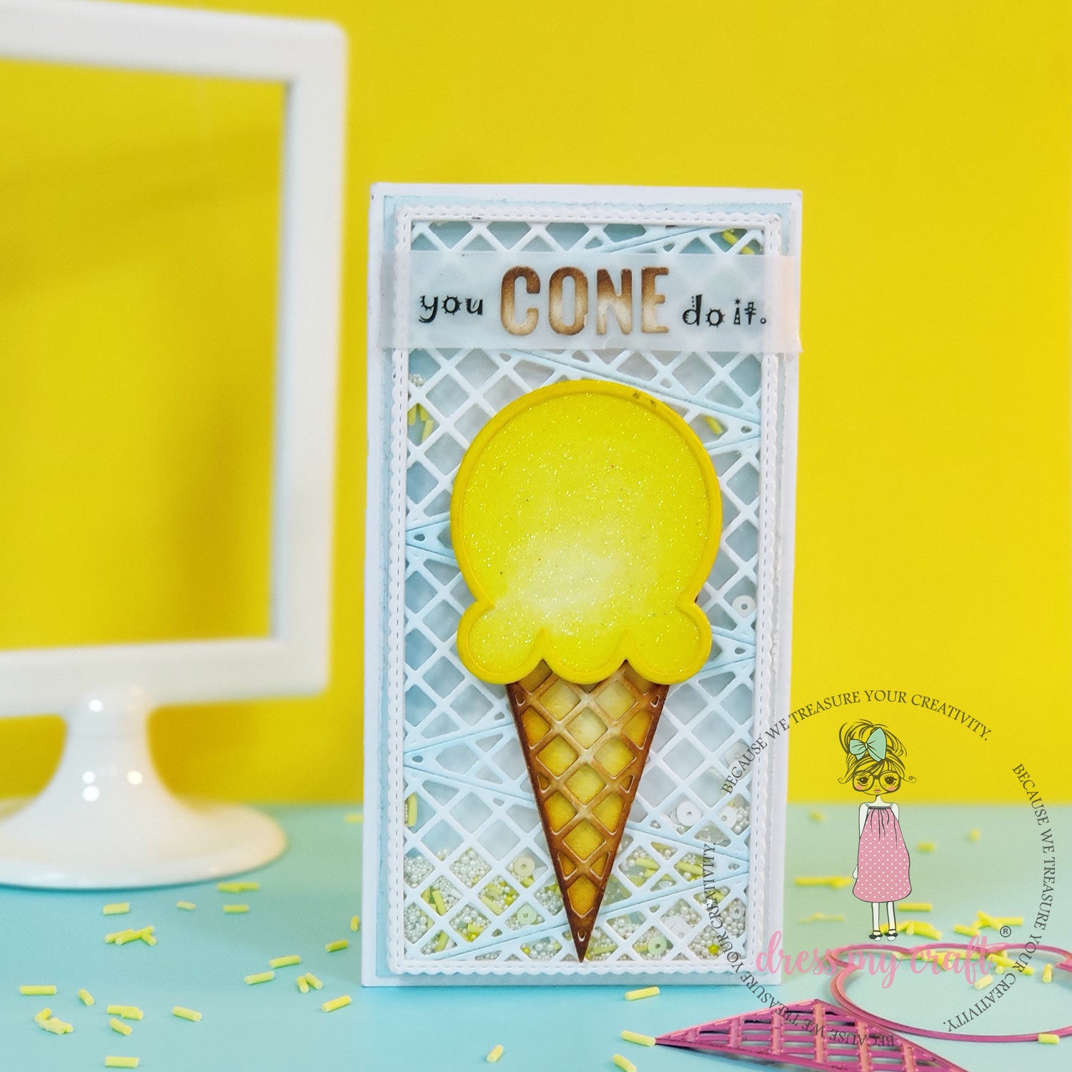 Ice Cream Cone - Shaker Die