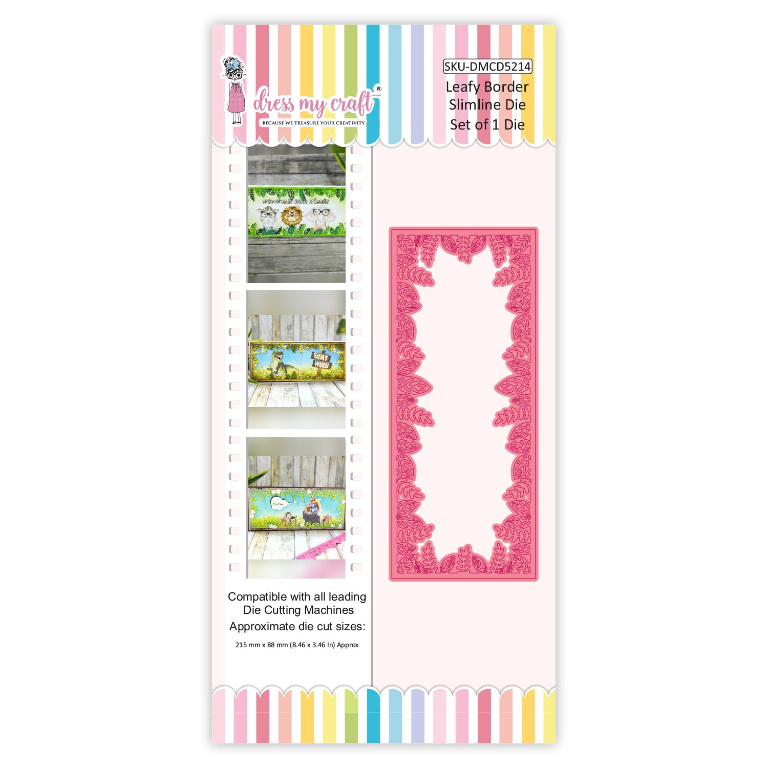 Leafy Border Slimline Die