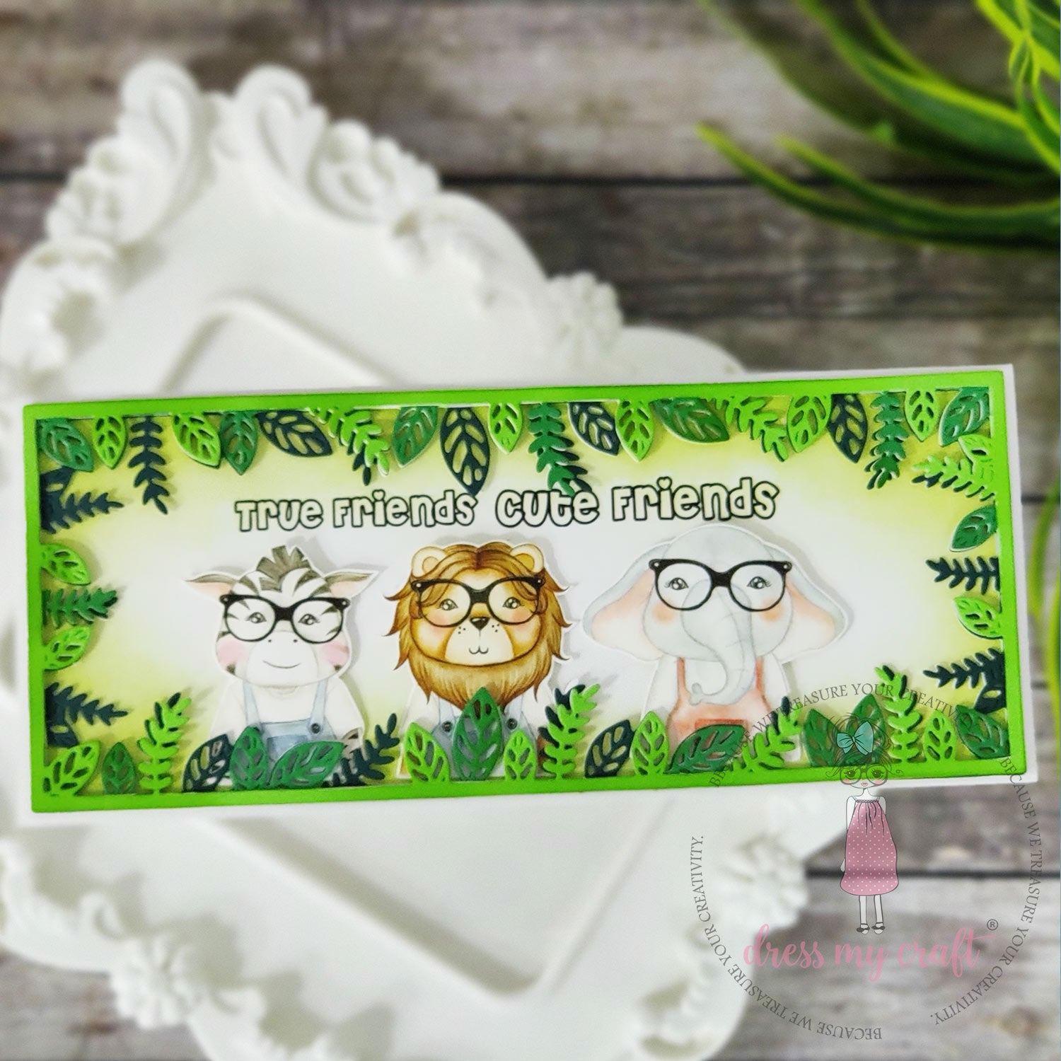 Leafy Border Slimline Die