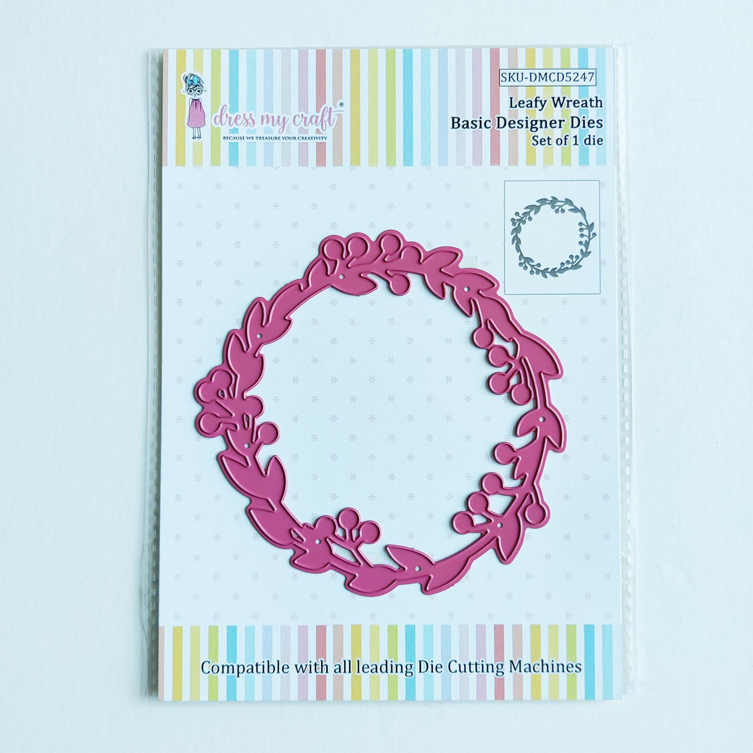 Leafy Wreath - Basic Designer Dies