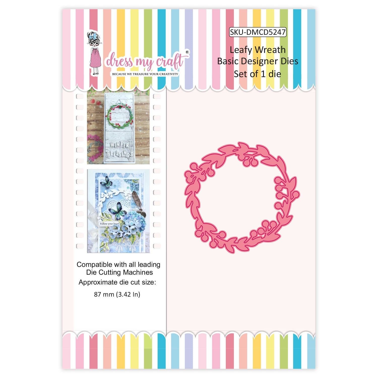 Leafy Wreath - Basic Designer Dies