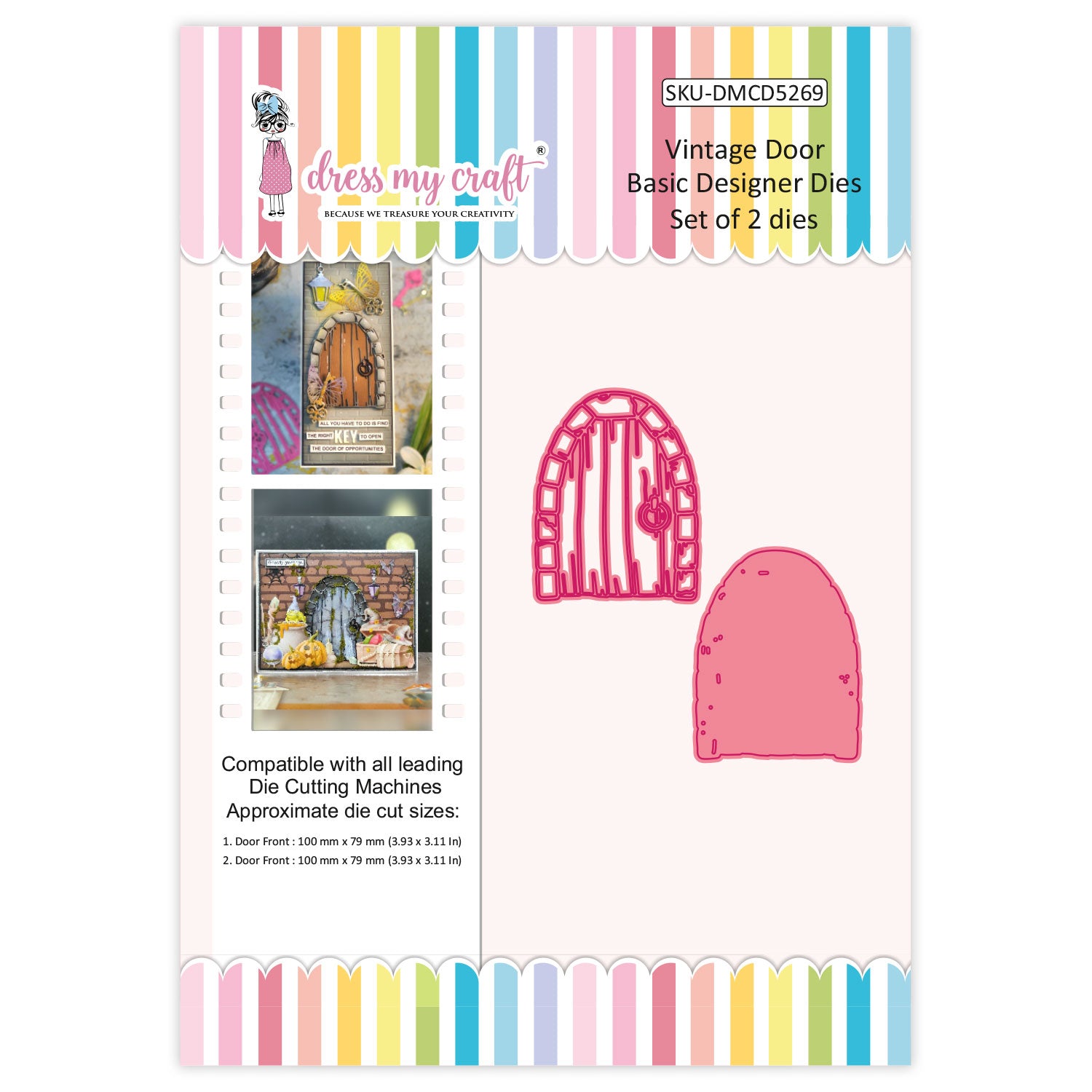 Vintage Door - Basic Designer Dies