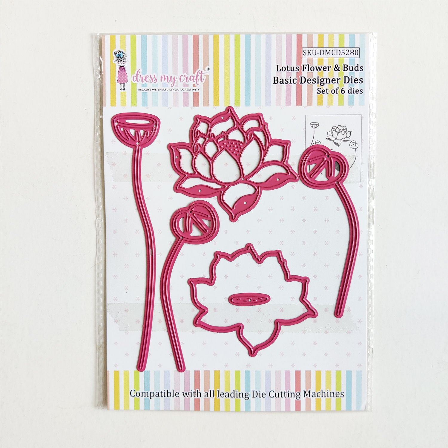 Lotus Flower & Buds - Basic Designer Dies