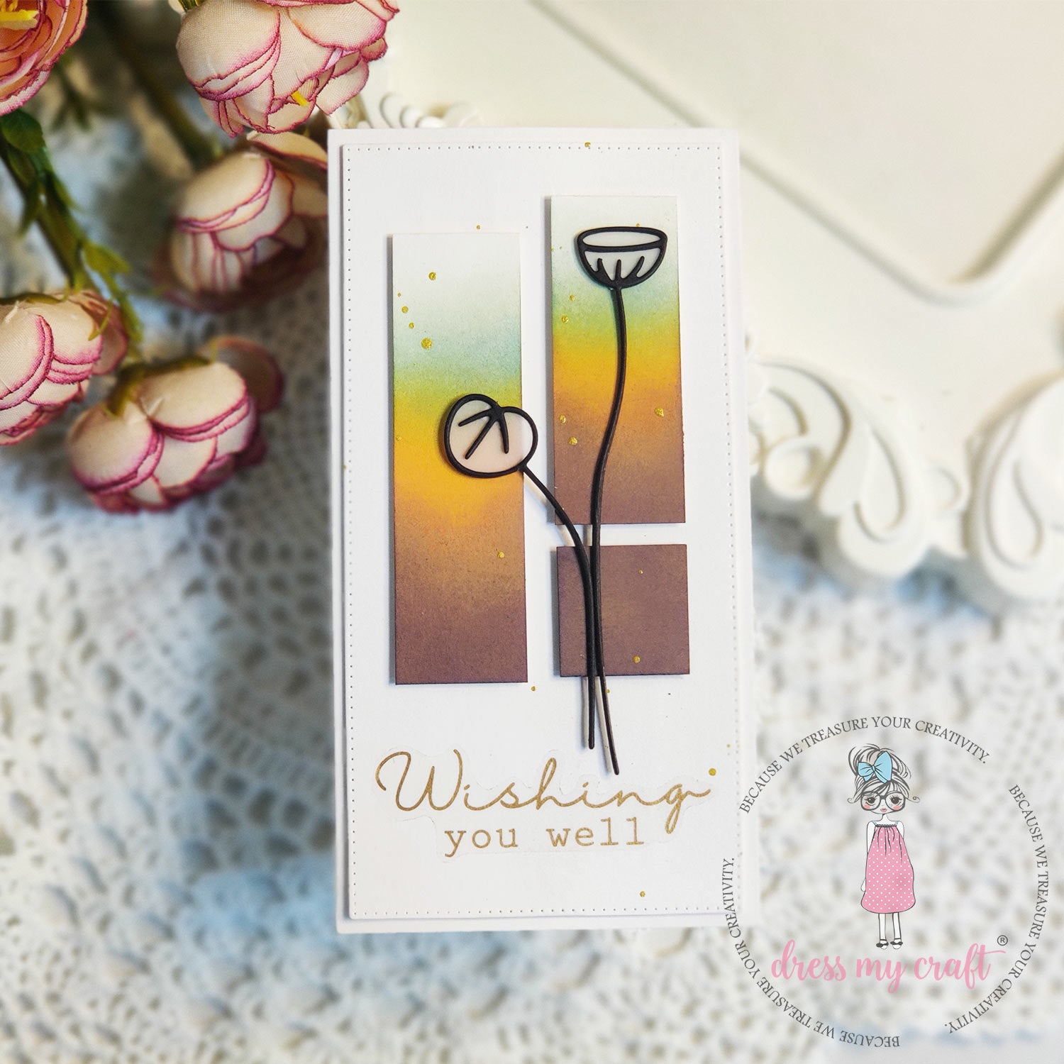 Lotus Flower & Buds - Basic Designer Dies