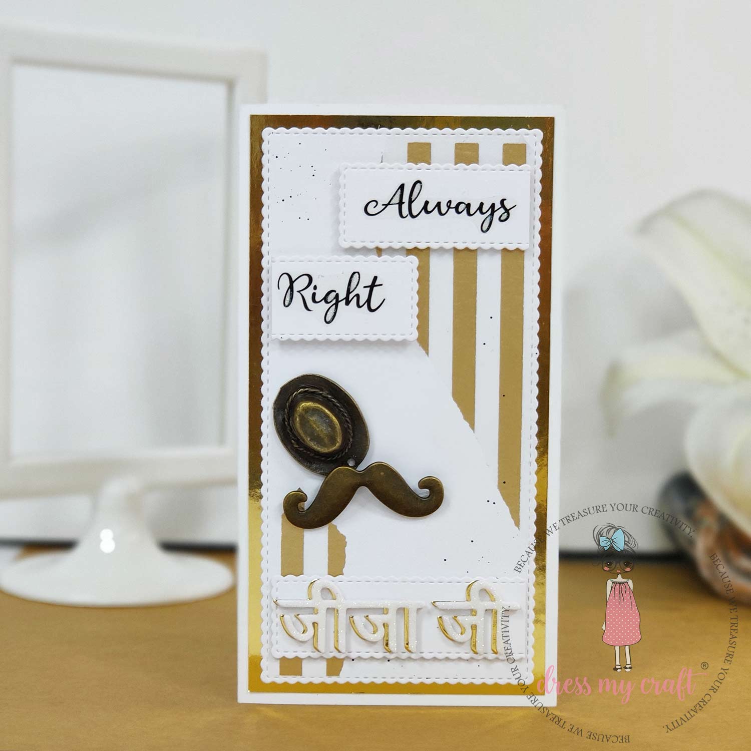 Stitched Scalloped Mini Slimline Die