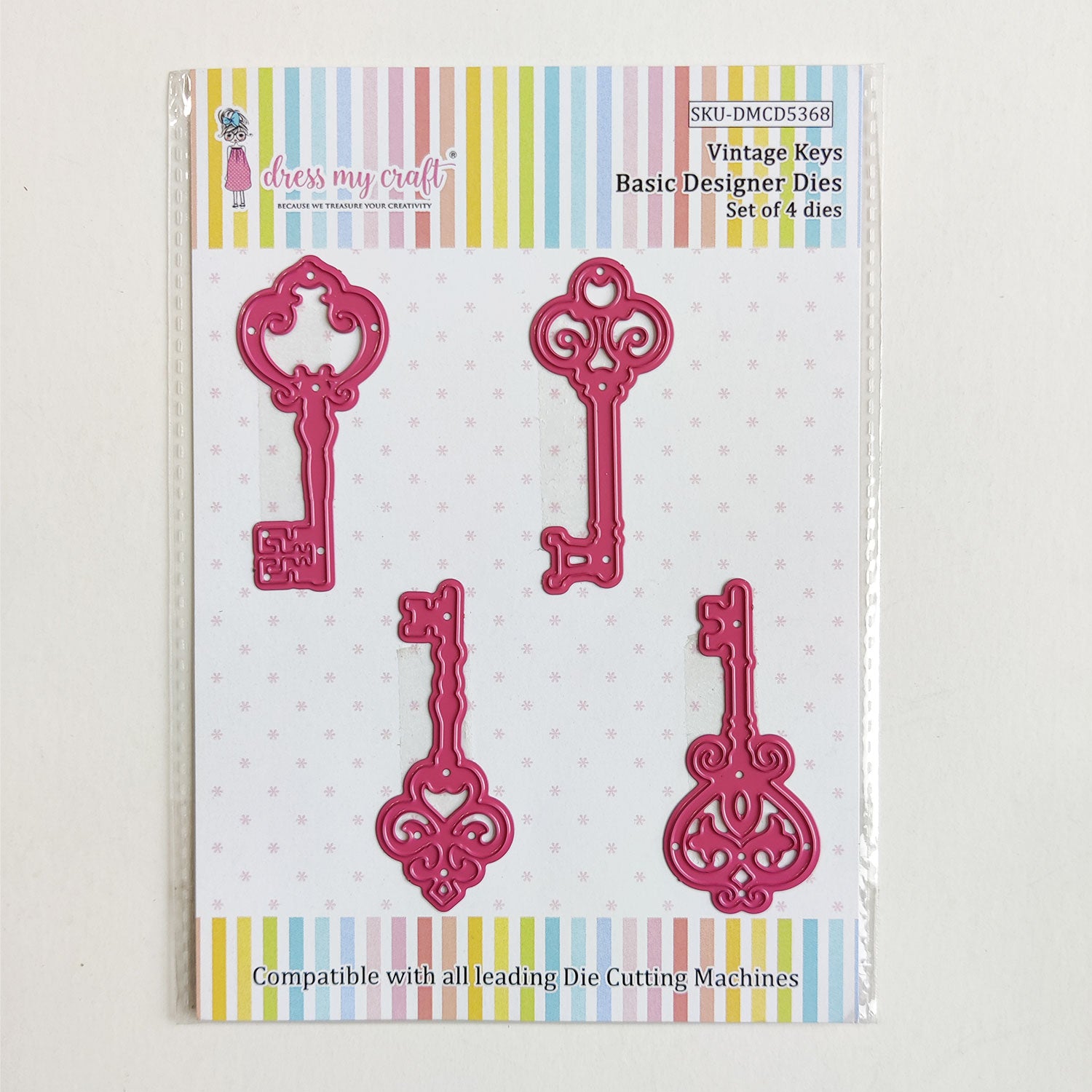 Vintage Keys - Basic Designer Dies