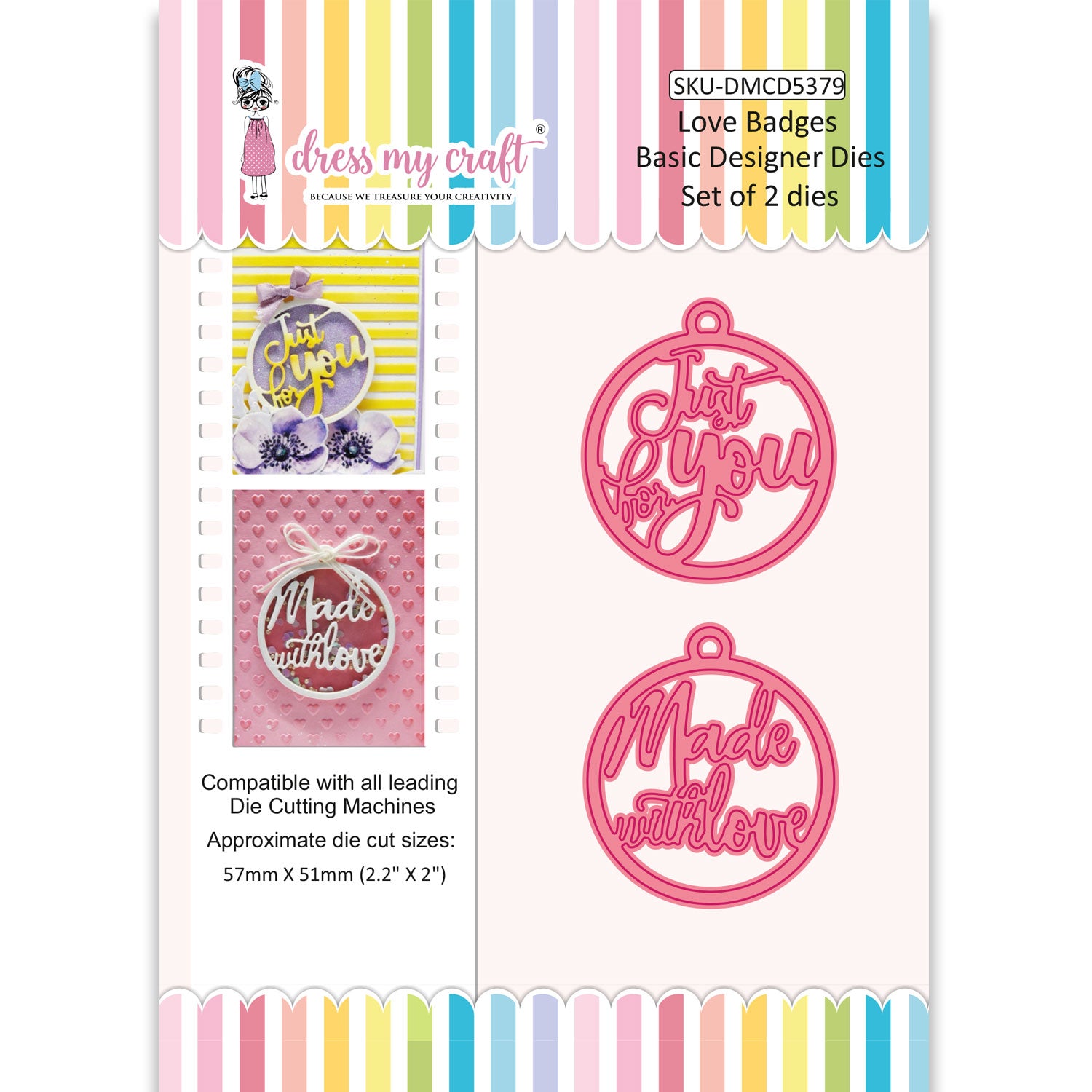 Love Badges - Basic Designer Dies