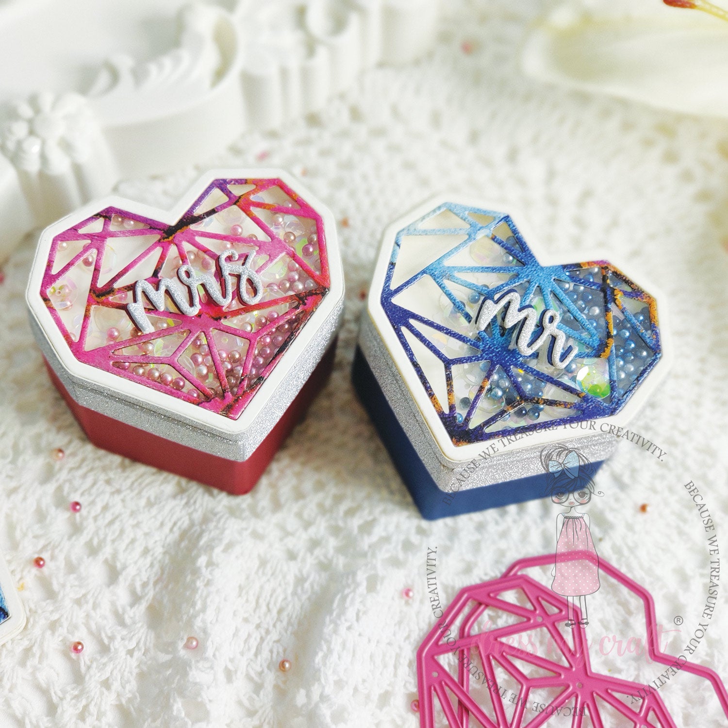 Abstract Heart - Basic Designer Dies