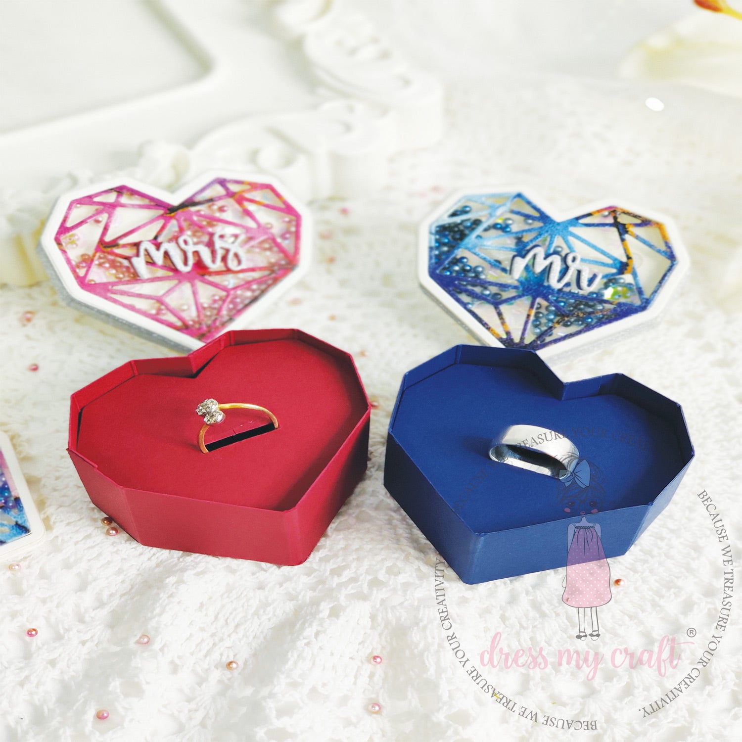 Abstract Heart - Basic Designer Dies